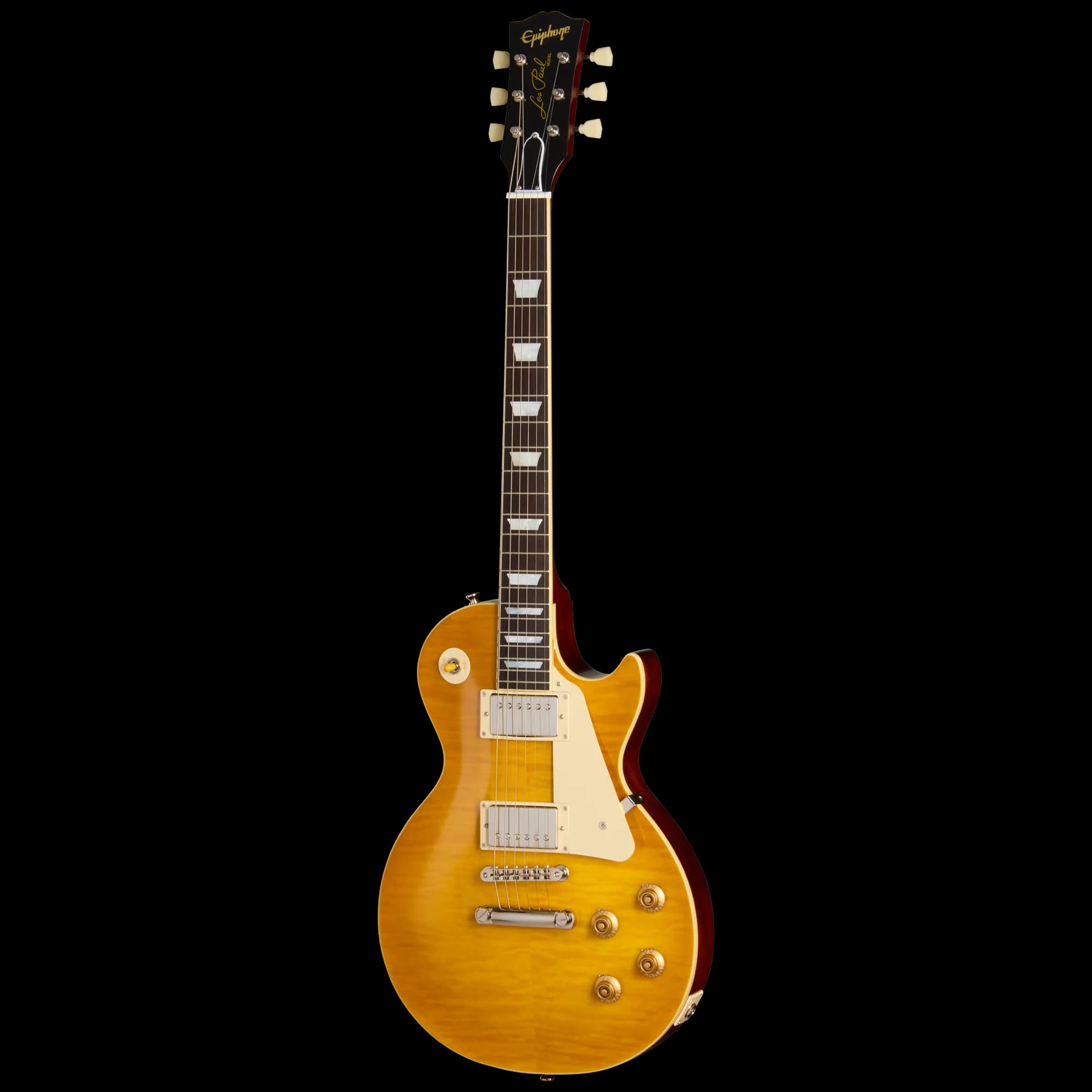 Epiphone IGC 1959 Les Paul Standard Reissue, Lemon Burst, Exclusive — photo 3