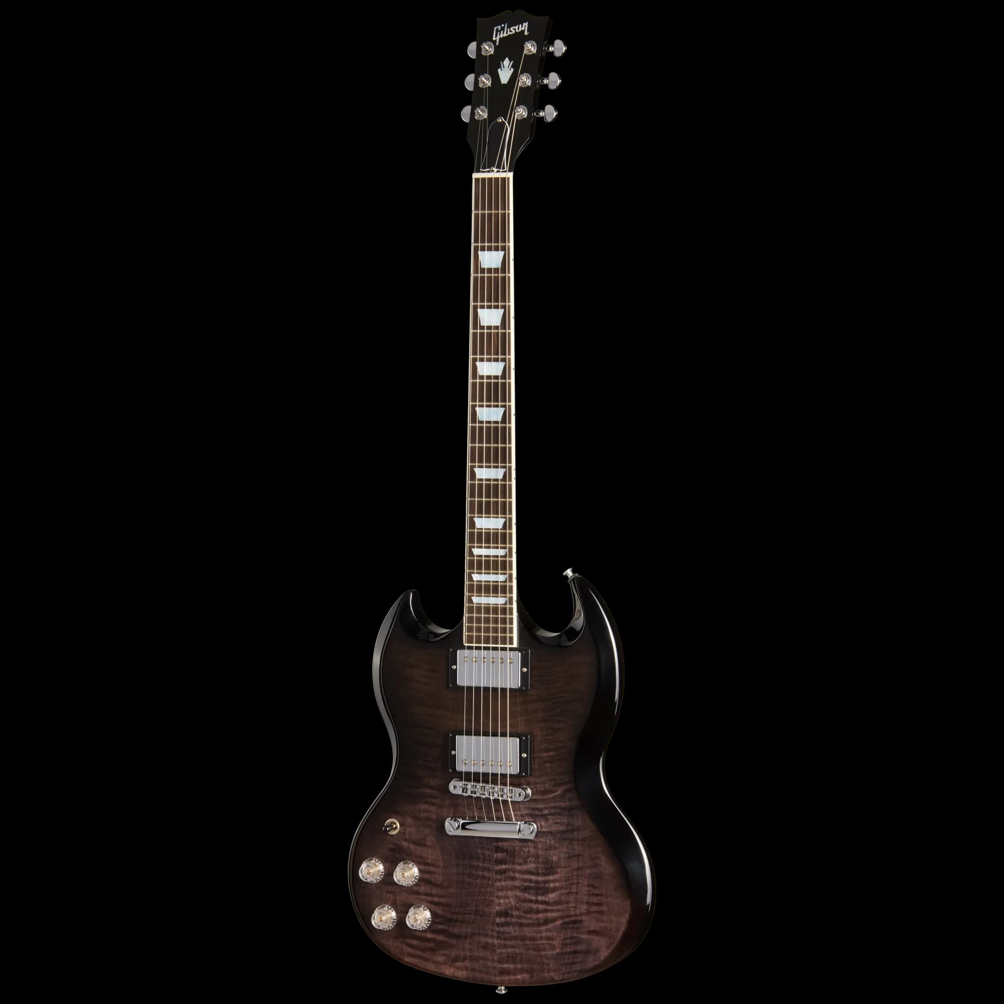 Gibson SG Modern, Left-Handed, Transparent Black Fade — photo 3
