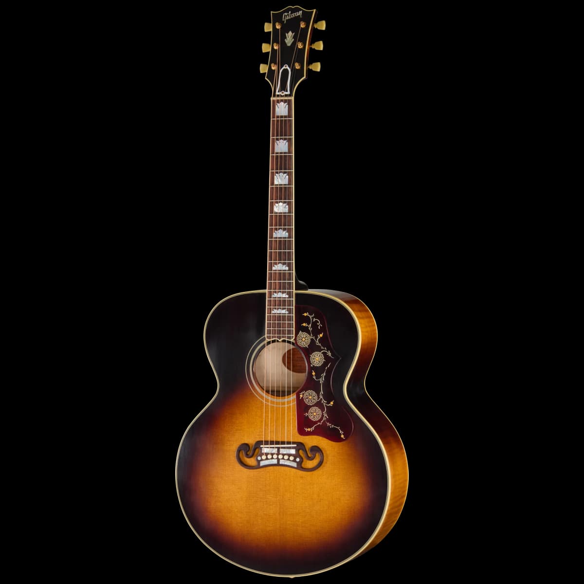Gibson 1957 SJ-200 Reissue, Ultra Light Aged, Vintage Sunburst — photo 3