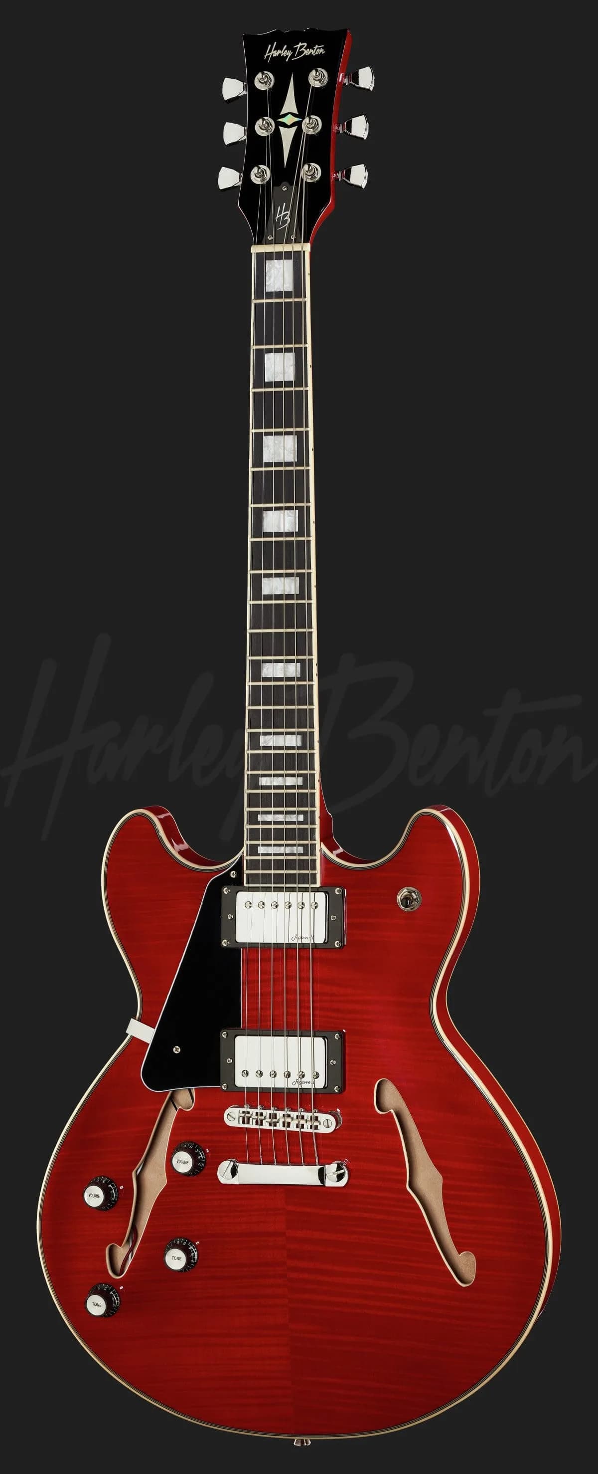 Harley Benton HB-35Plus LH Cherry — photo 2