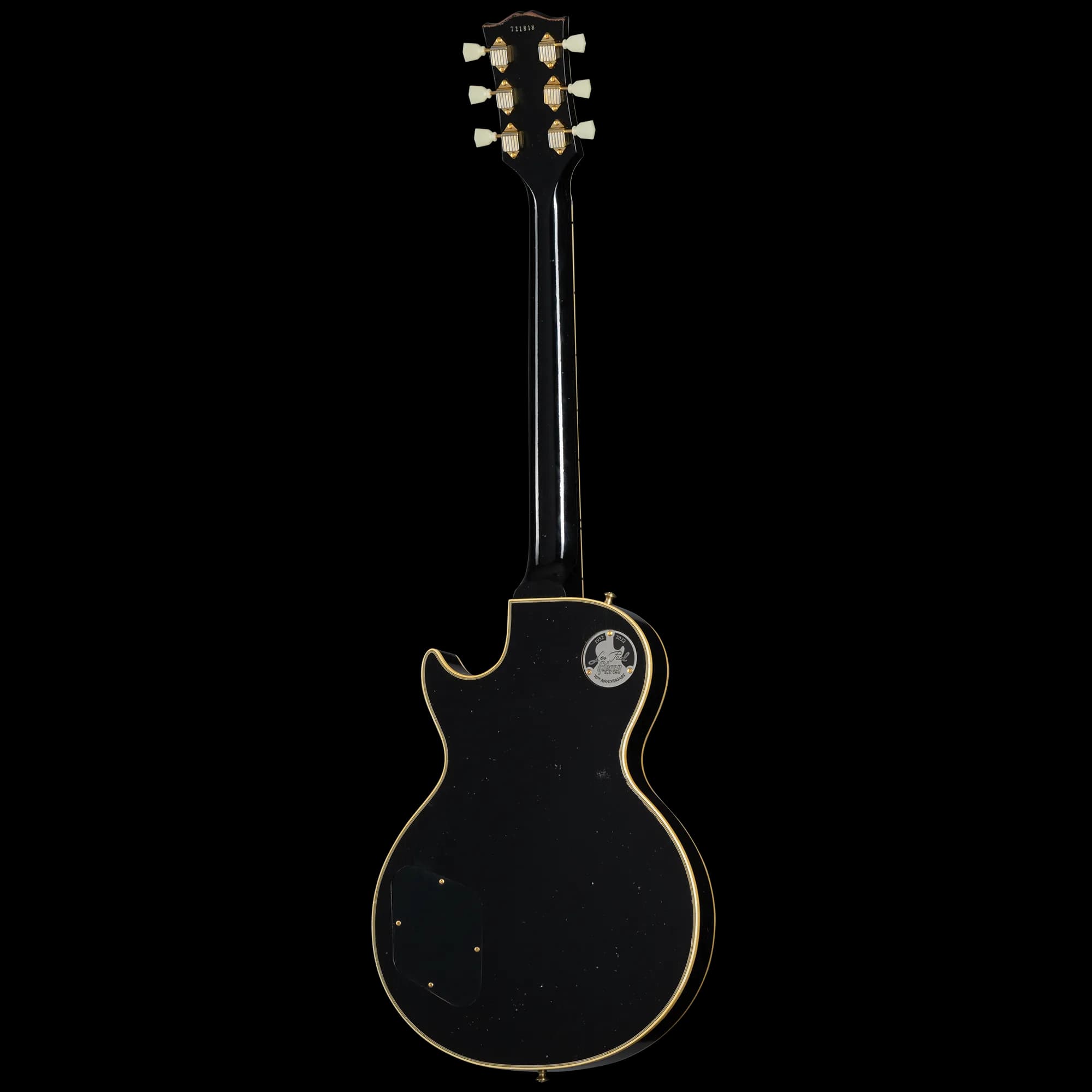Gibson 1957 Les Paul Custom Reissue 3-Pickup, Light Aged, Ebony — photo 4