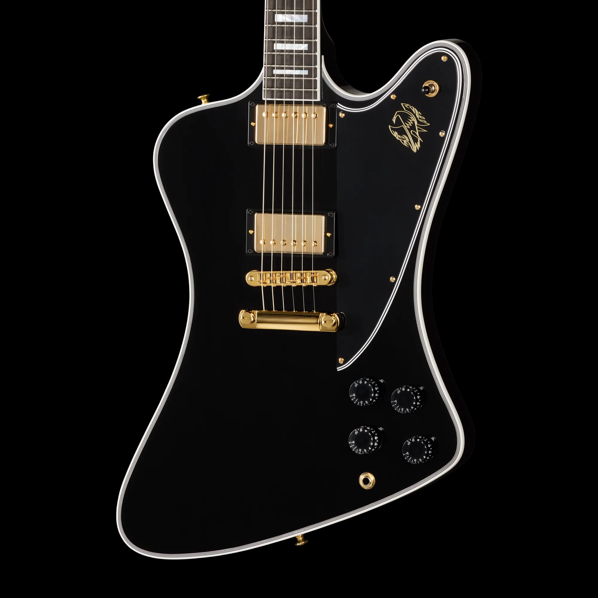 Gibson Firebird Custom with Bound Headstock, Gloss, Ebony