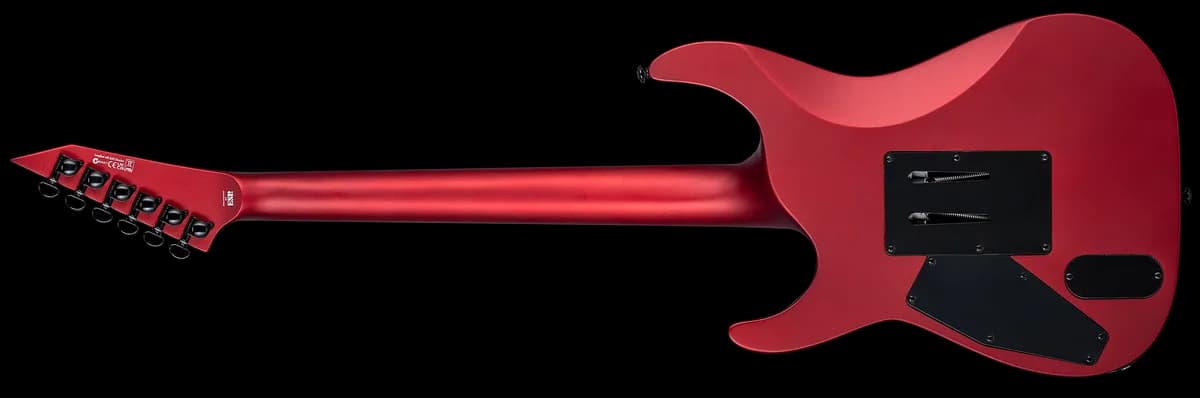 ESP M-1000 Candy Apple Red Satin — photo 2