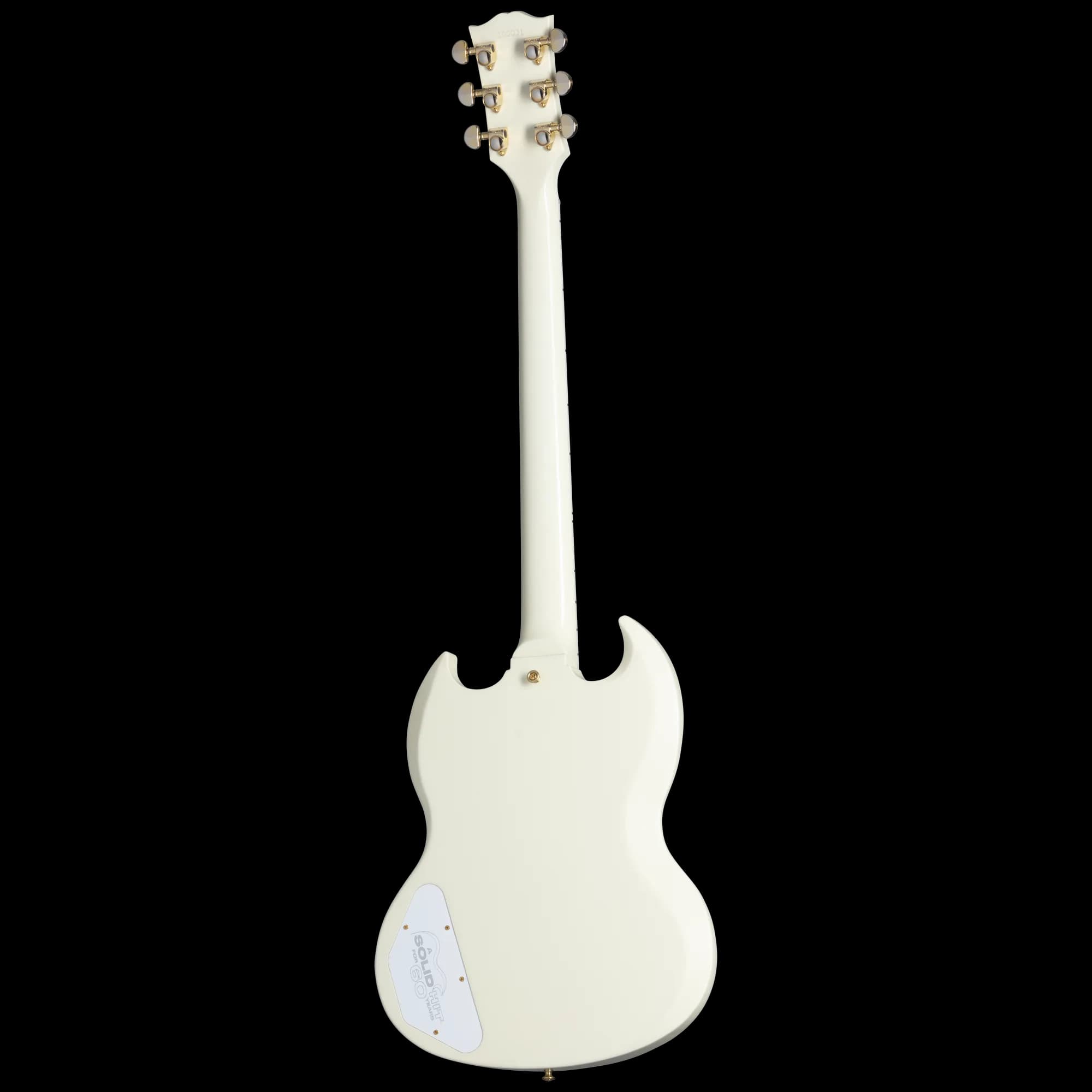 Gibson 60th Anniversary 1961 SG Les Paul Custom VOS, Polaris White — photo 4