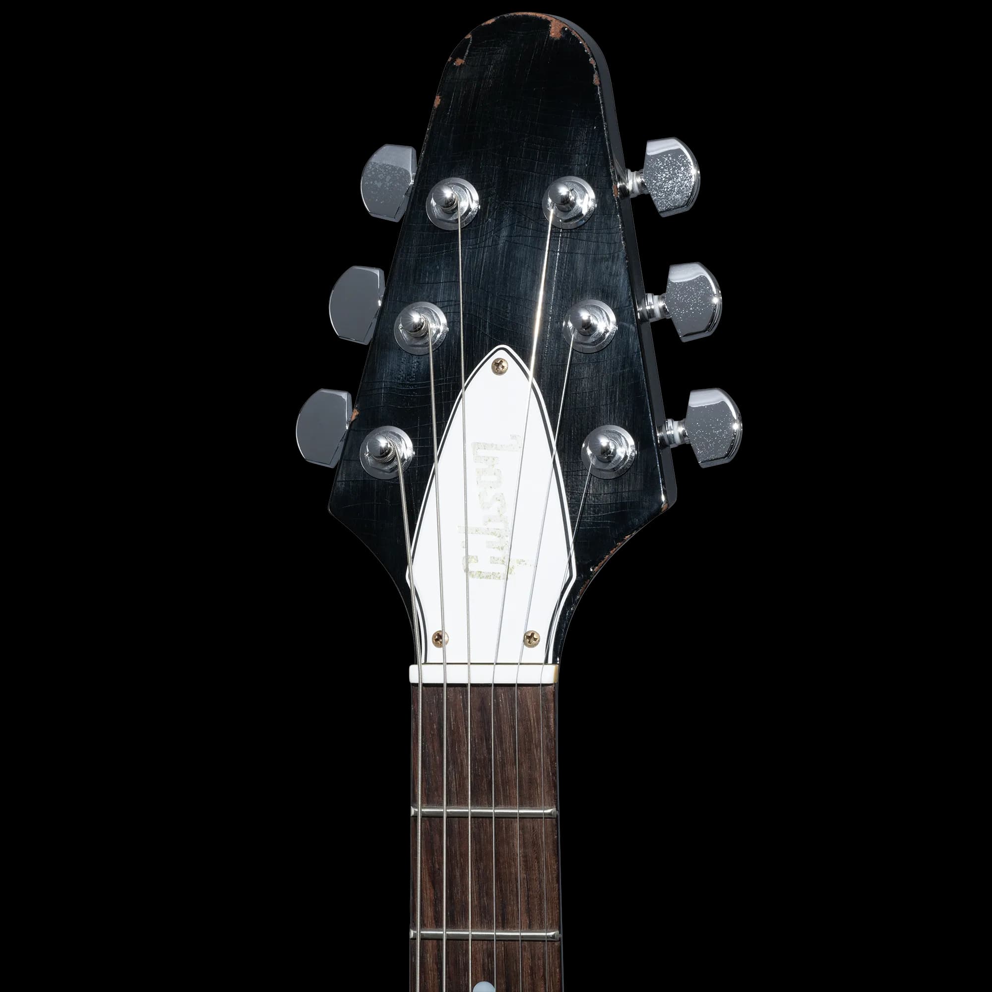 Gibson Kirk Hammett 1979 Flying V, Ebony — photo 4