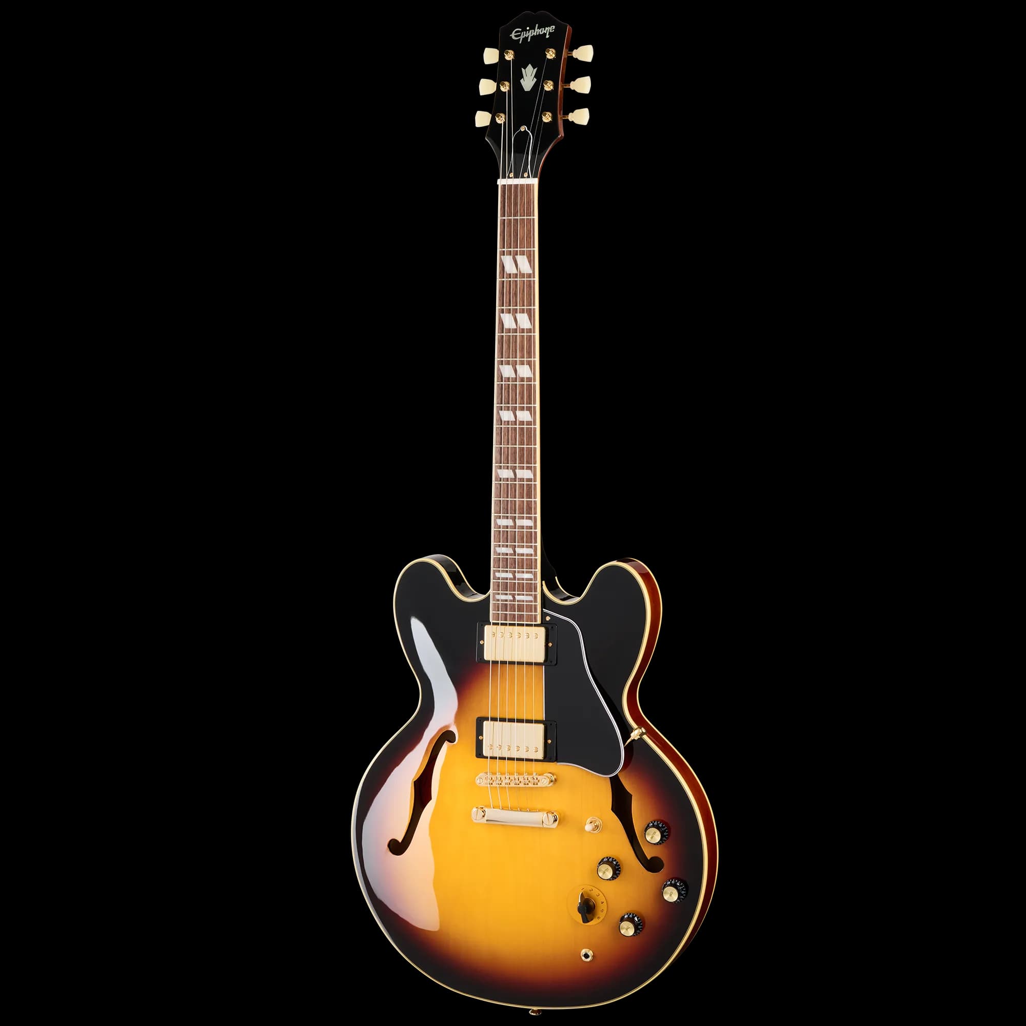 Epiphone ES-345, Tri-Burst, Exclusive — photo 3