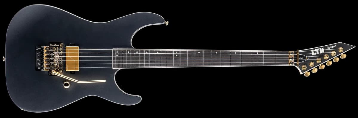ESP M-1001 Charcoal Metallic Satin