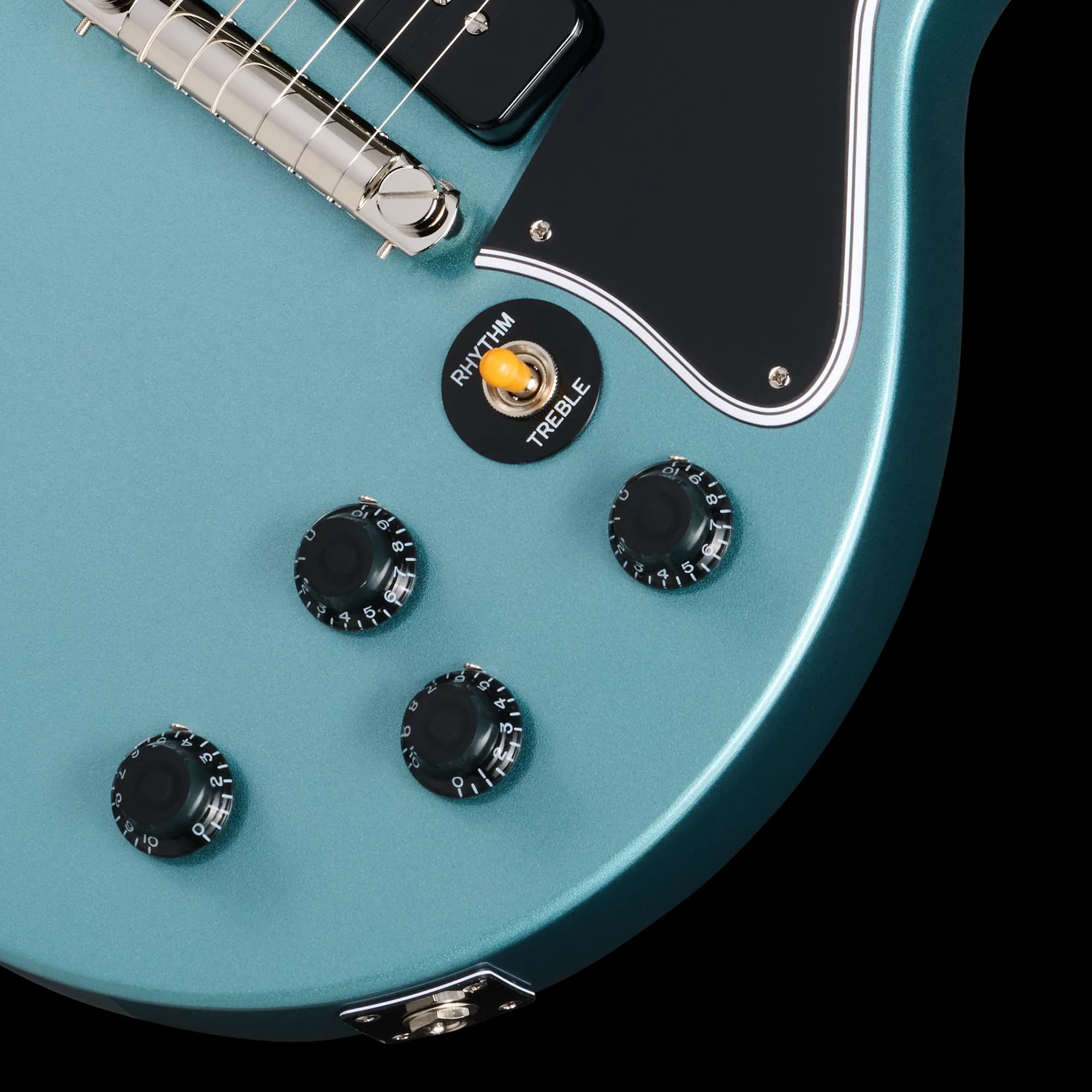 Epiphone IGC 1960 Les Paul Special Double Cut Reissue, Pelham Blue, Exclusive — photo 7