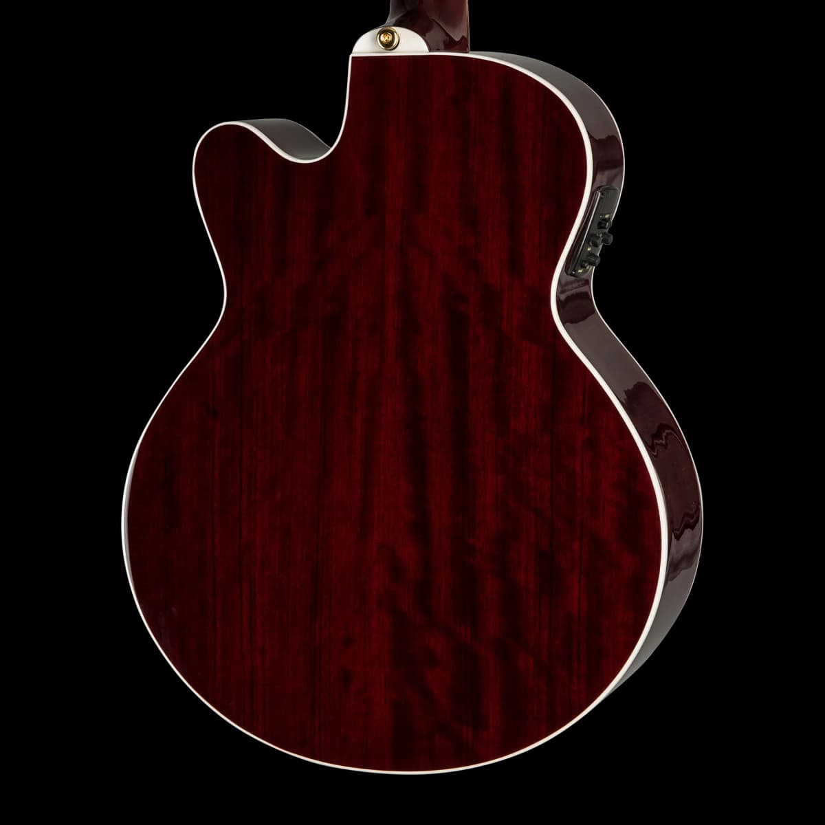Epiphone J-200 Studio Parlor EC, Wine Red — photo 2