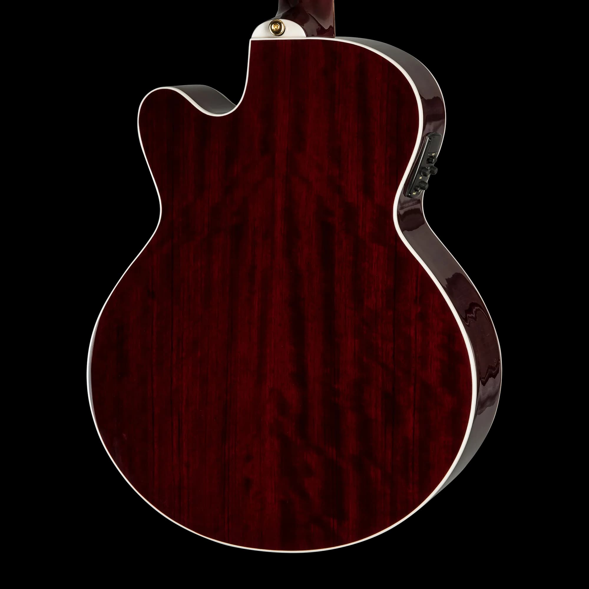 Epiphone J-200 Studio Parlor EC, Wine Red — photo 2