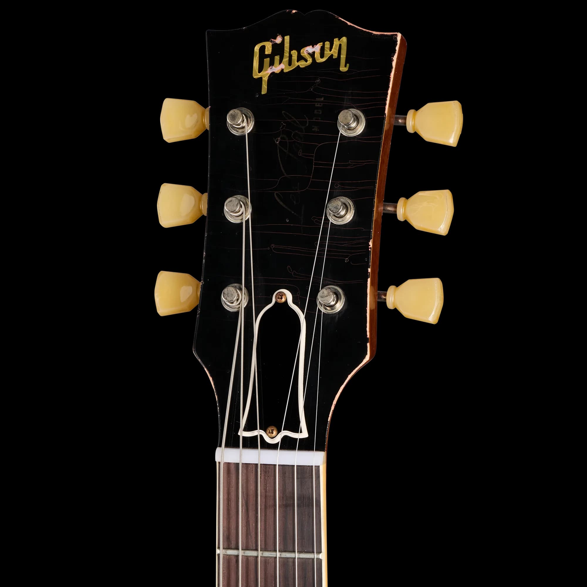 Gibson 1959 Les Paul Standard Reissue Limited Edition Murphy Lab Aged With Brazilian Rosewood, Tom's Lemon Burst — photo 5