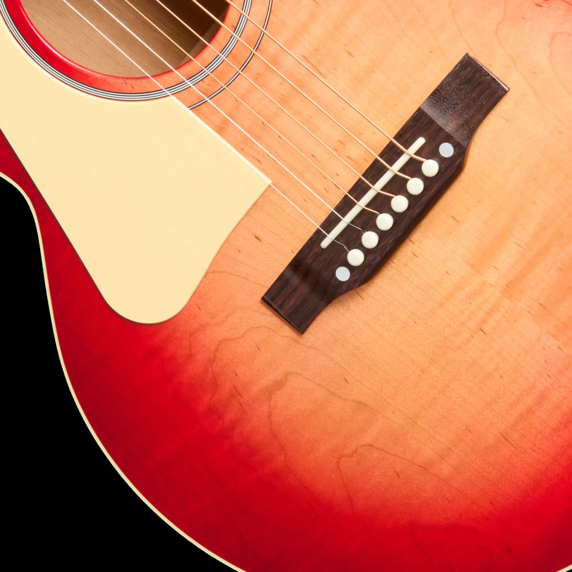 Gibson Les Paul Parlor Acoustic, Left-Handed, Vintage Cherry Sunburst — photo 8