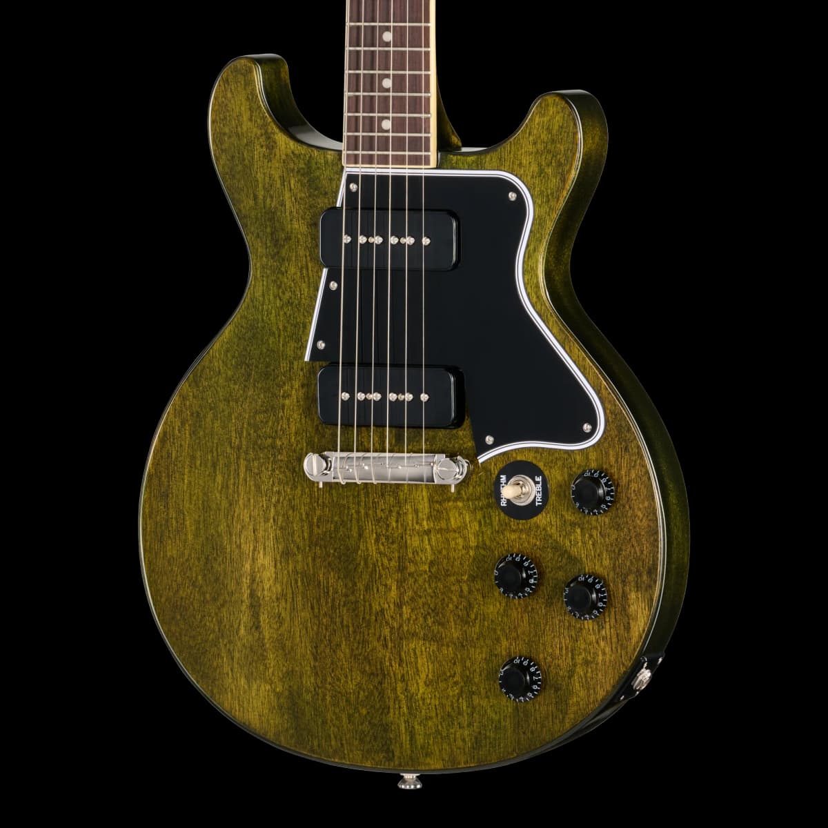 Epiphone Les Paul Special Double Cut, Antique Silver Fox, Exclusive