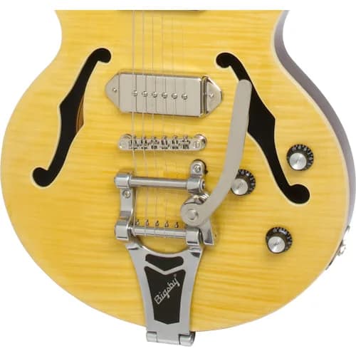 Epiphone Wildkat (Bigsby), Antique Natural — photo 2
