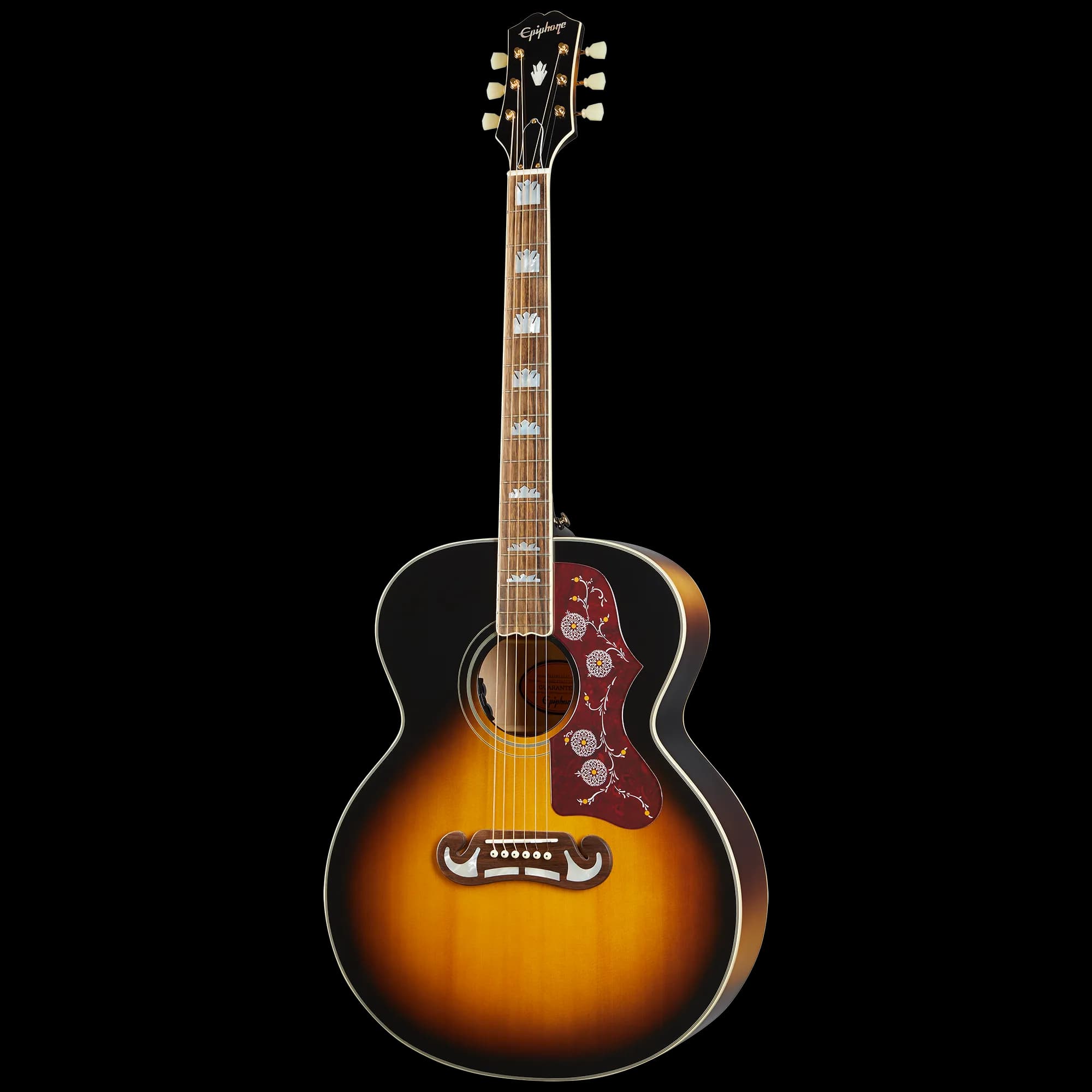 Epiphone J-200, Aged Vintage Sunburst Gloss — photo 3