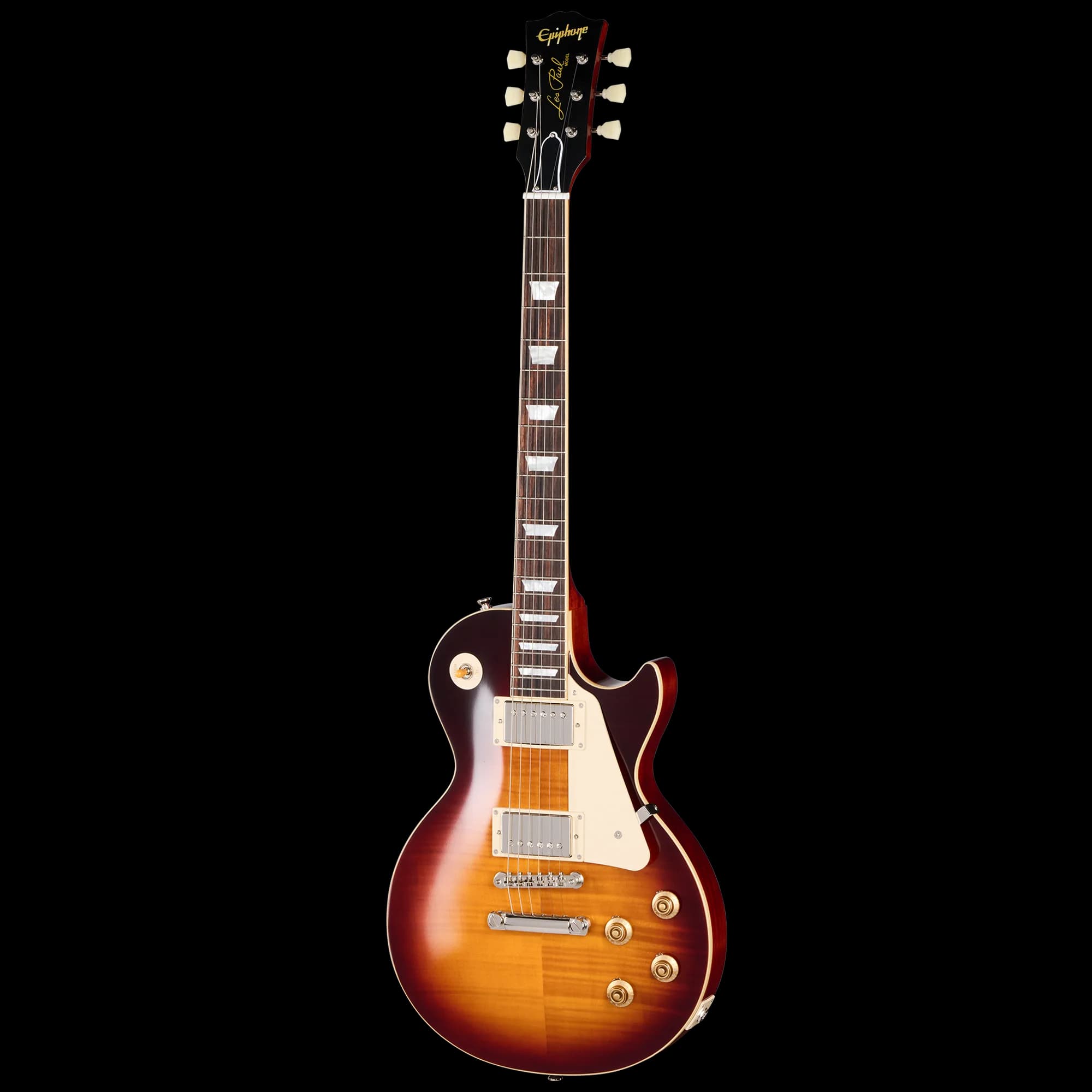 Epiphone IGC 1959 Les Paul Standard Reissue, Washed Bourbon Burst — photo 3