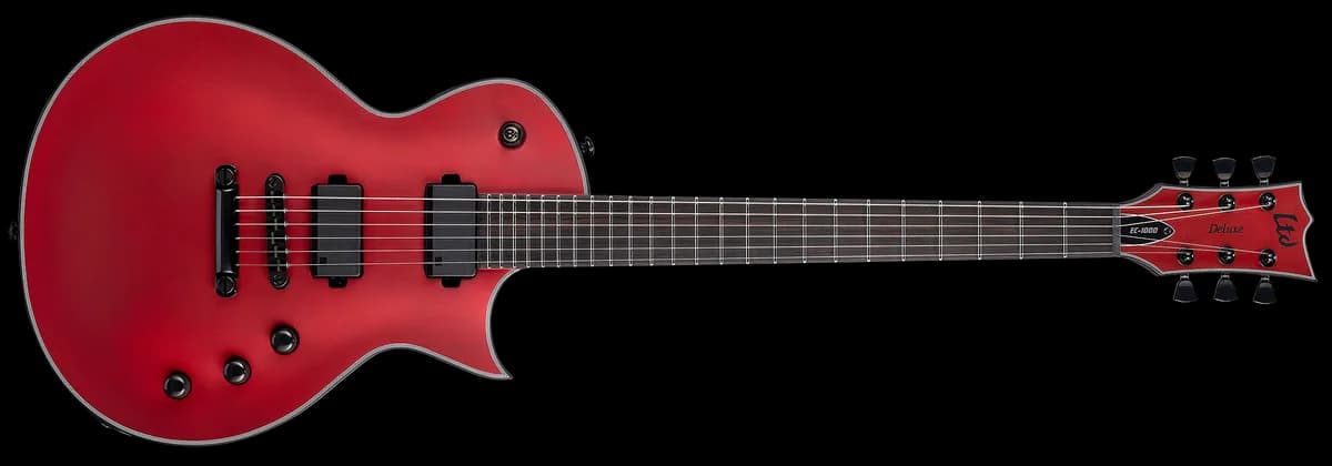 ESP EC-1000 Candy Apple Red Satin