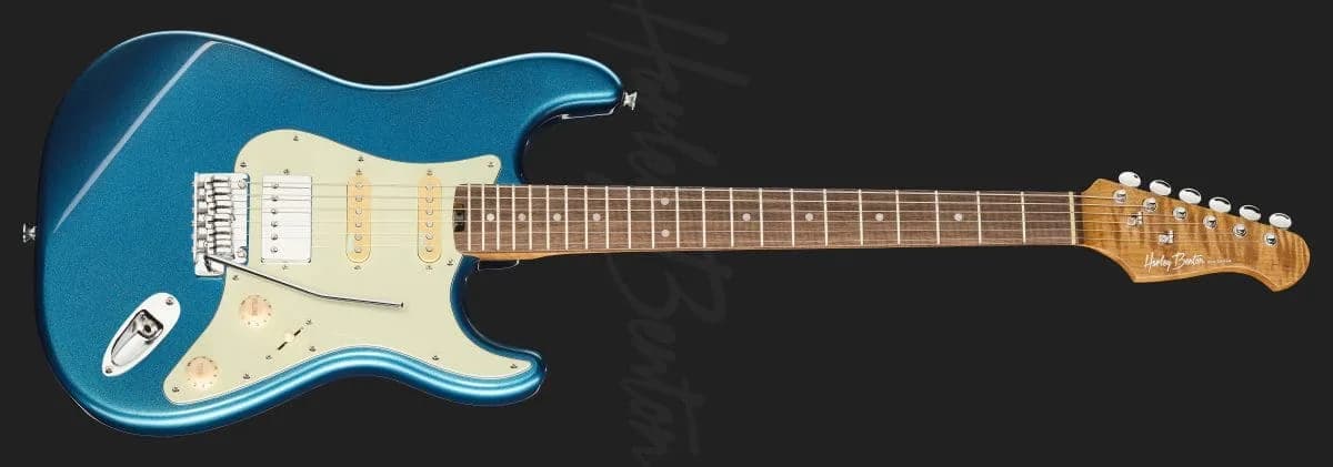 Harley Benton ST-Modern Plus HSS Lake Placid Blue — photo 2