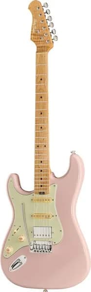 Harley Benton ST-Modern Plus MN HSS LH Shell Pink