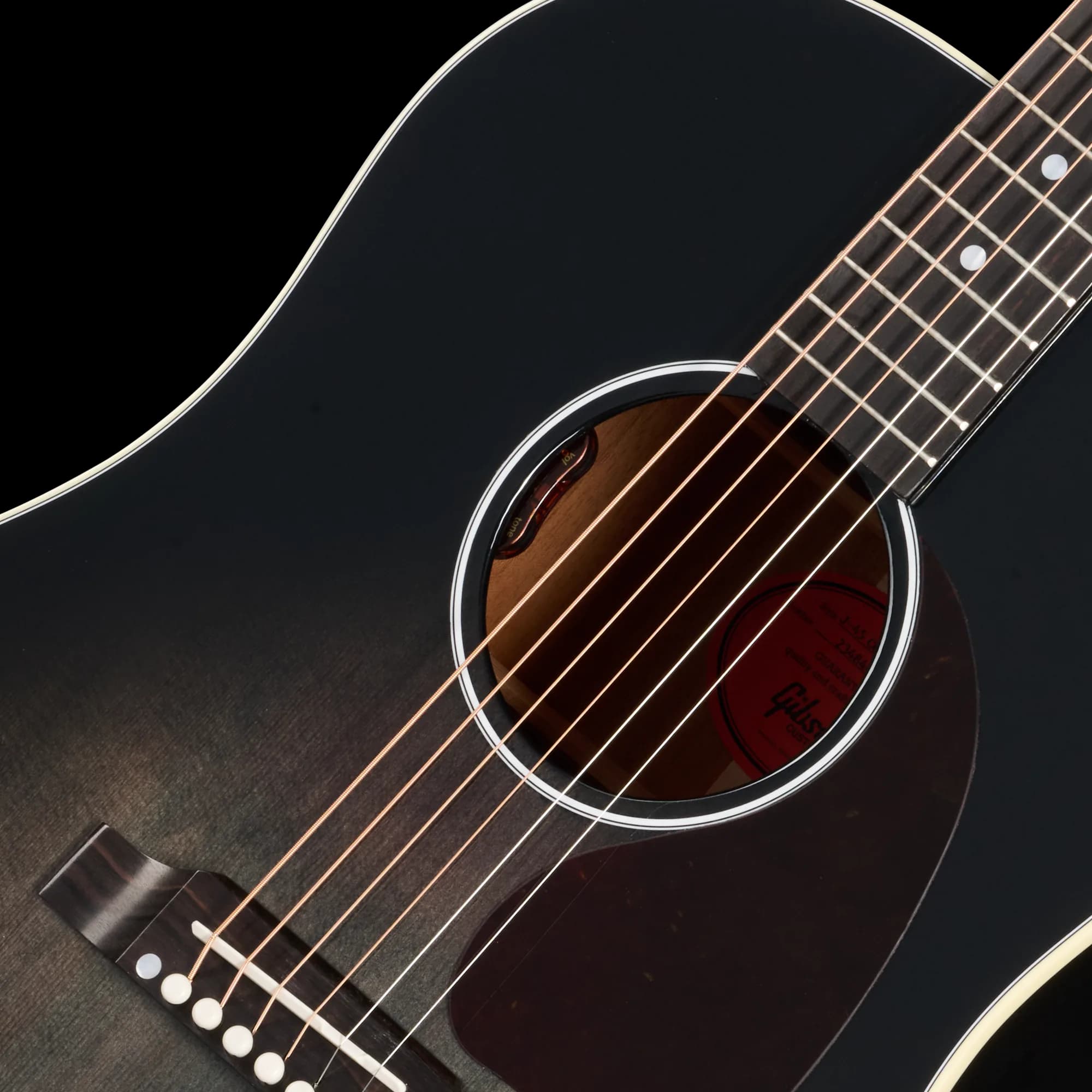 Gibson J-45 Standard, Cobra Burst — photo 7