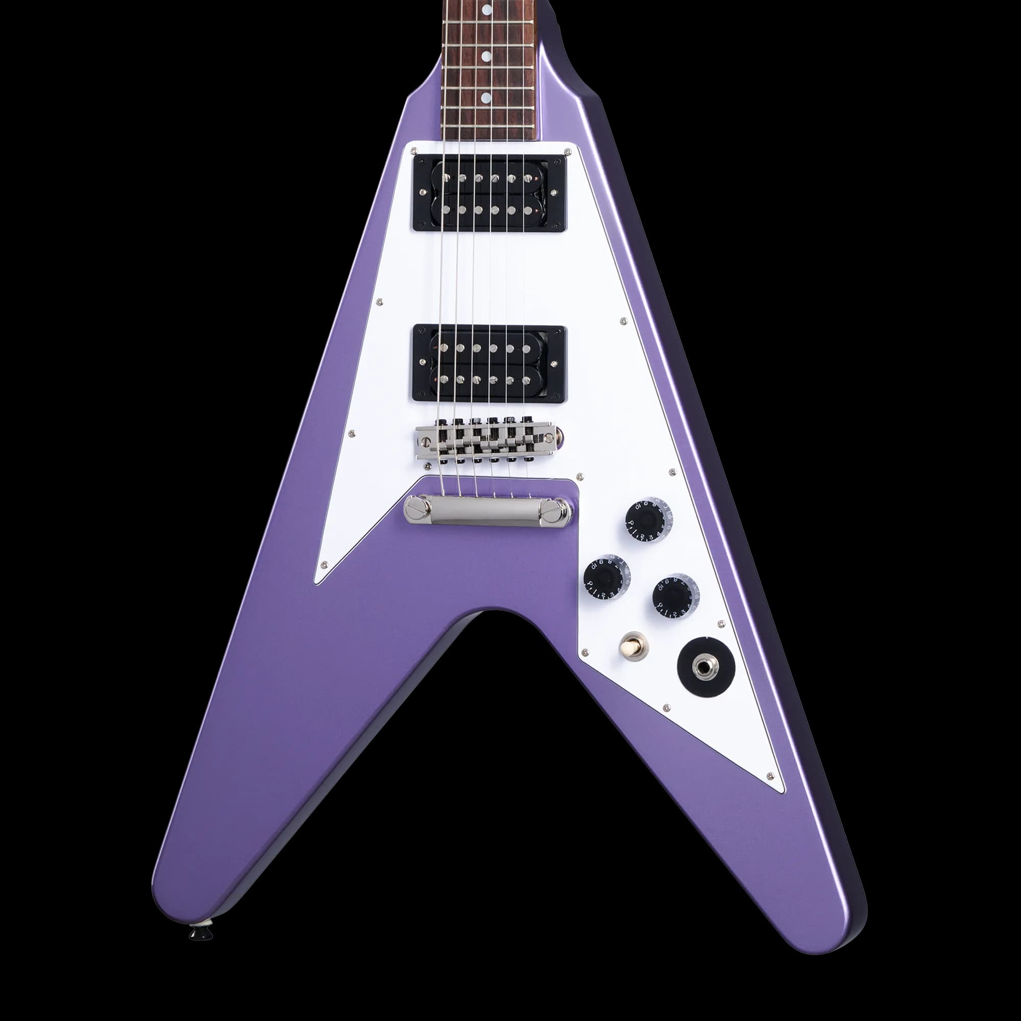 Epiphone Kirk Hammett 1979 Flying V, Purple Metallic
