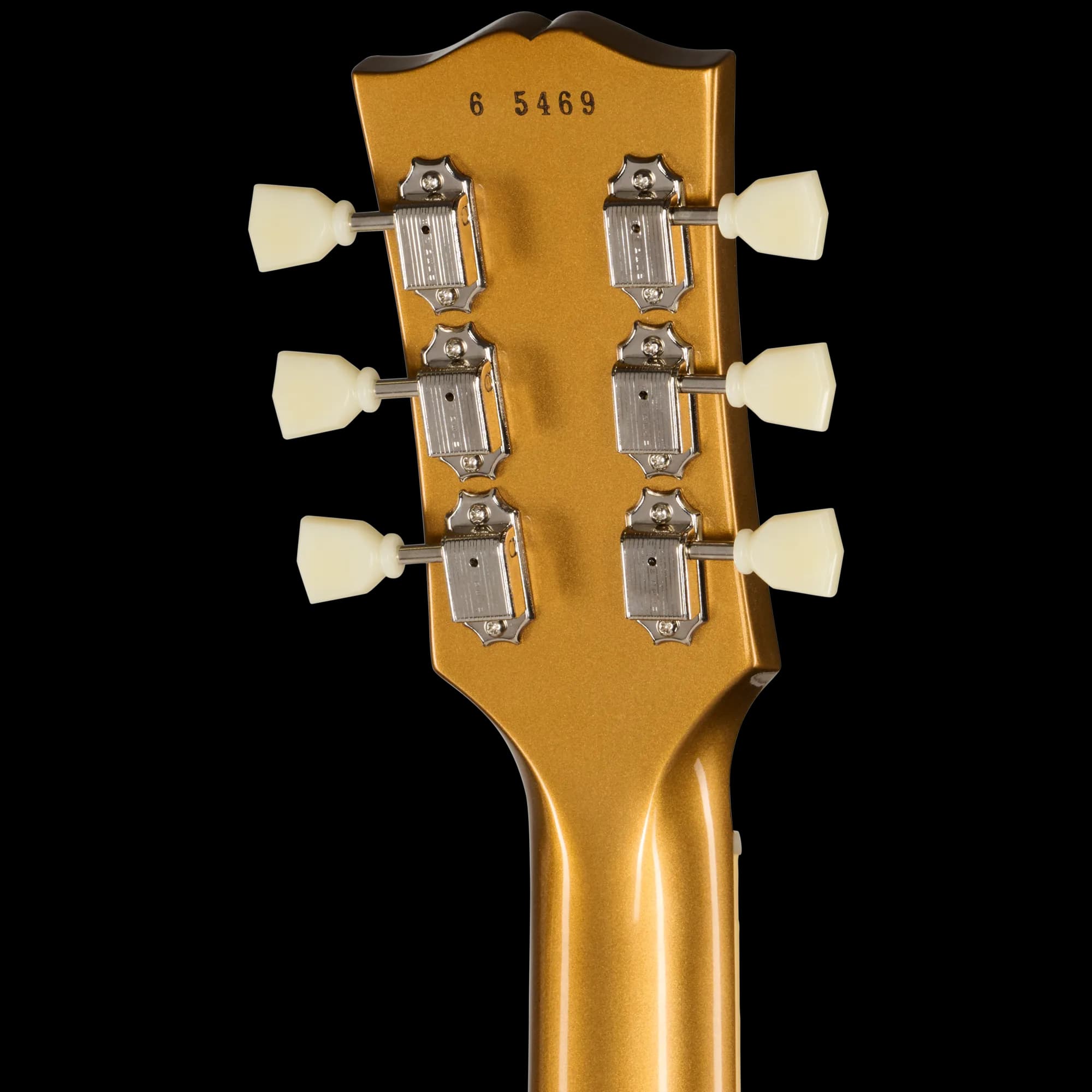 Gibson 1956 Les Paul Standard Reissue with Bigsby, VOS, All Double Gold — photo 6