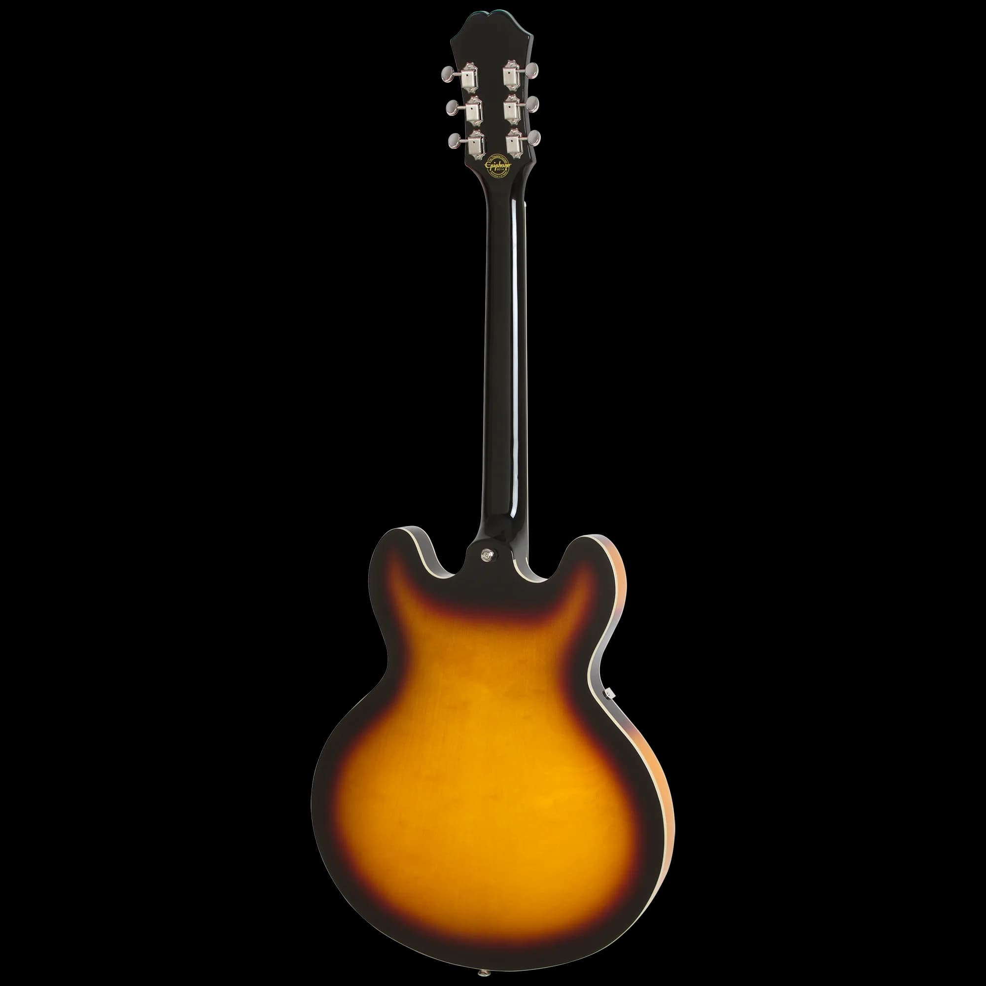 Epiphone Casino, Left-Handed, Vintage Sunburst — photo 4