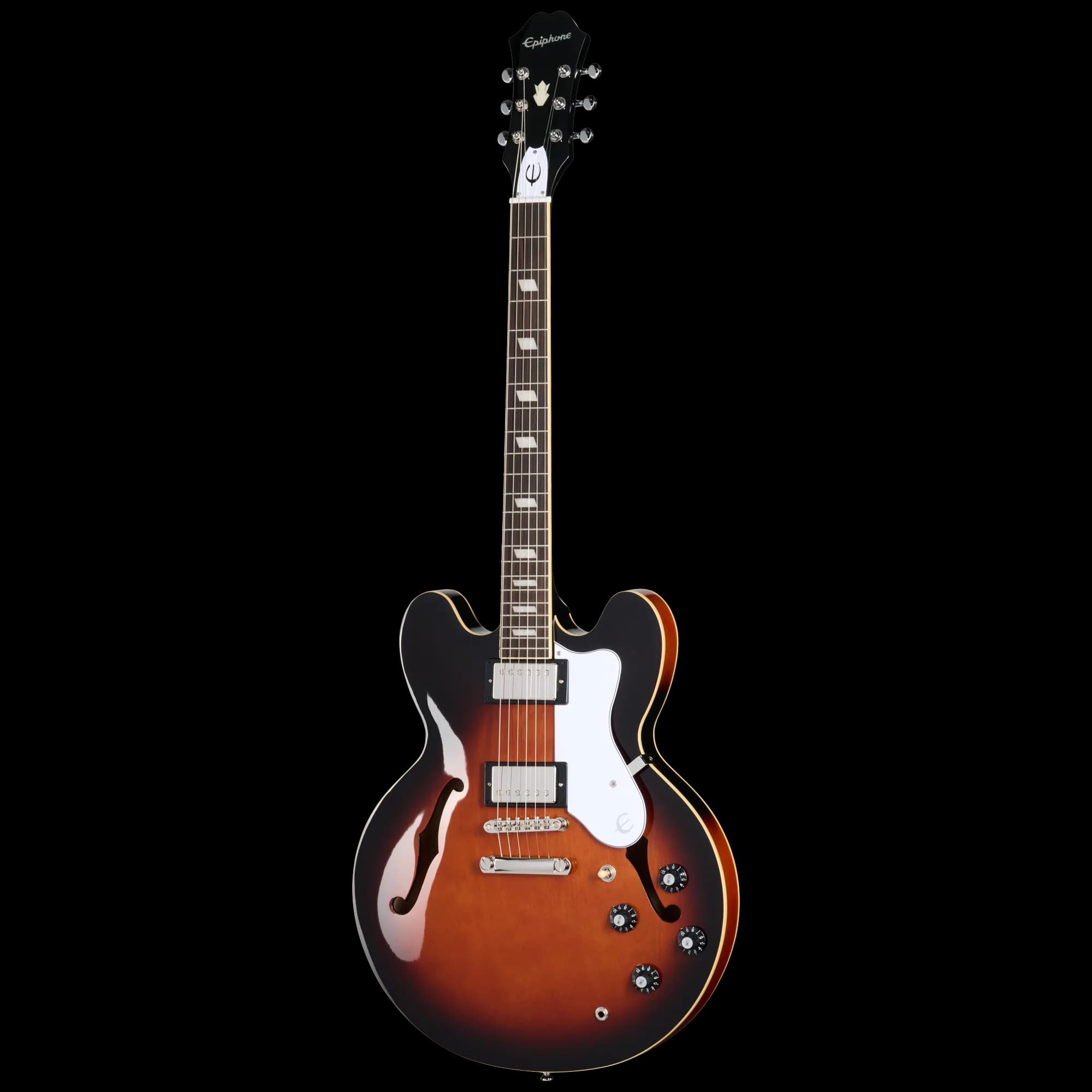 Epiphone Bonehead Riviera, Dark Tobacco Sunburst — photo 3