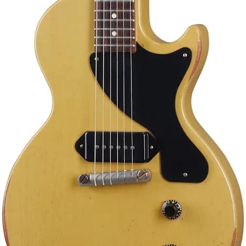 Gibson 1957 Les Paul Junior Reissue, Heavy Aged, TV Yellow — photo 5