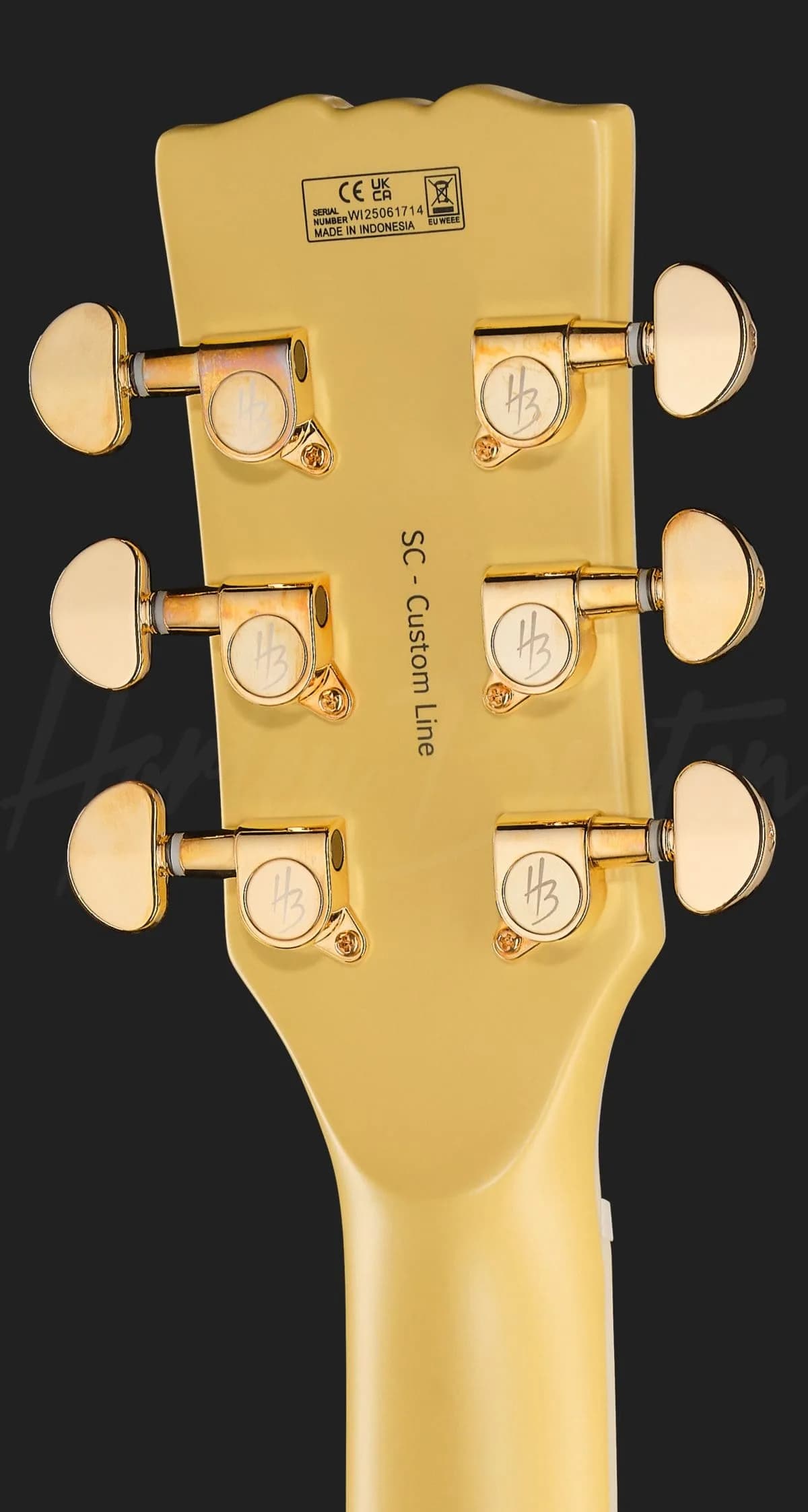 Harley Benton SC-Custom III Moritz Yellow — photo 7