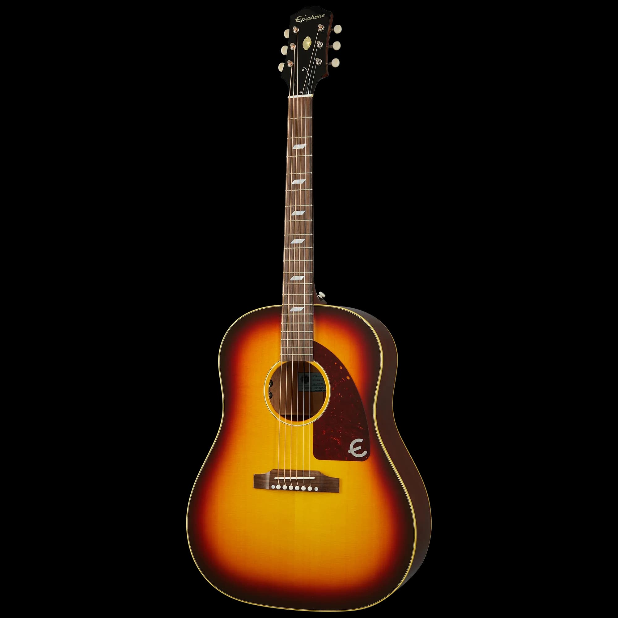 Epiphone USA Texan, Vintage Sunburst — photo 3