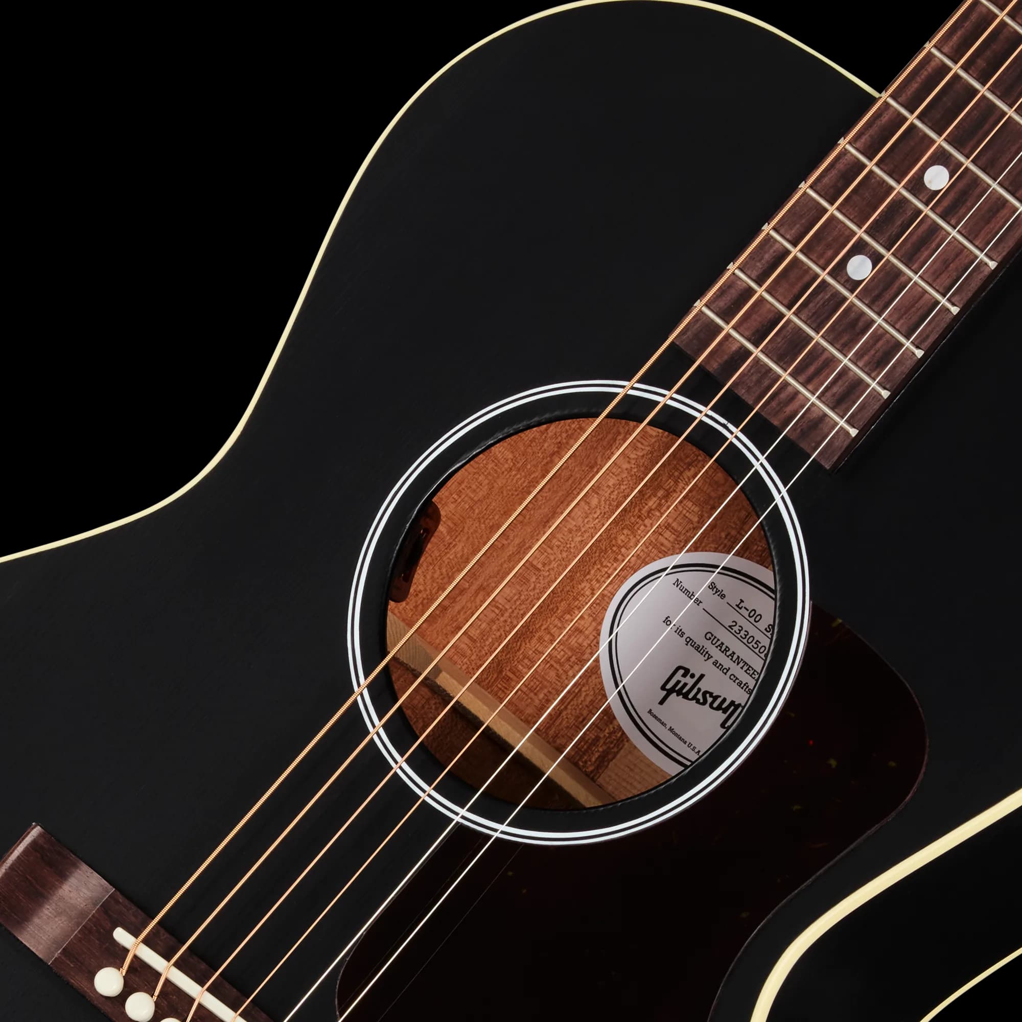 Gibson L-00 Special, Satin Ebony — photo 7