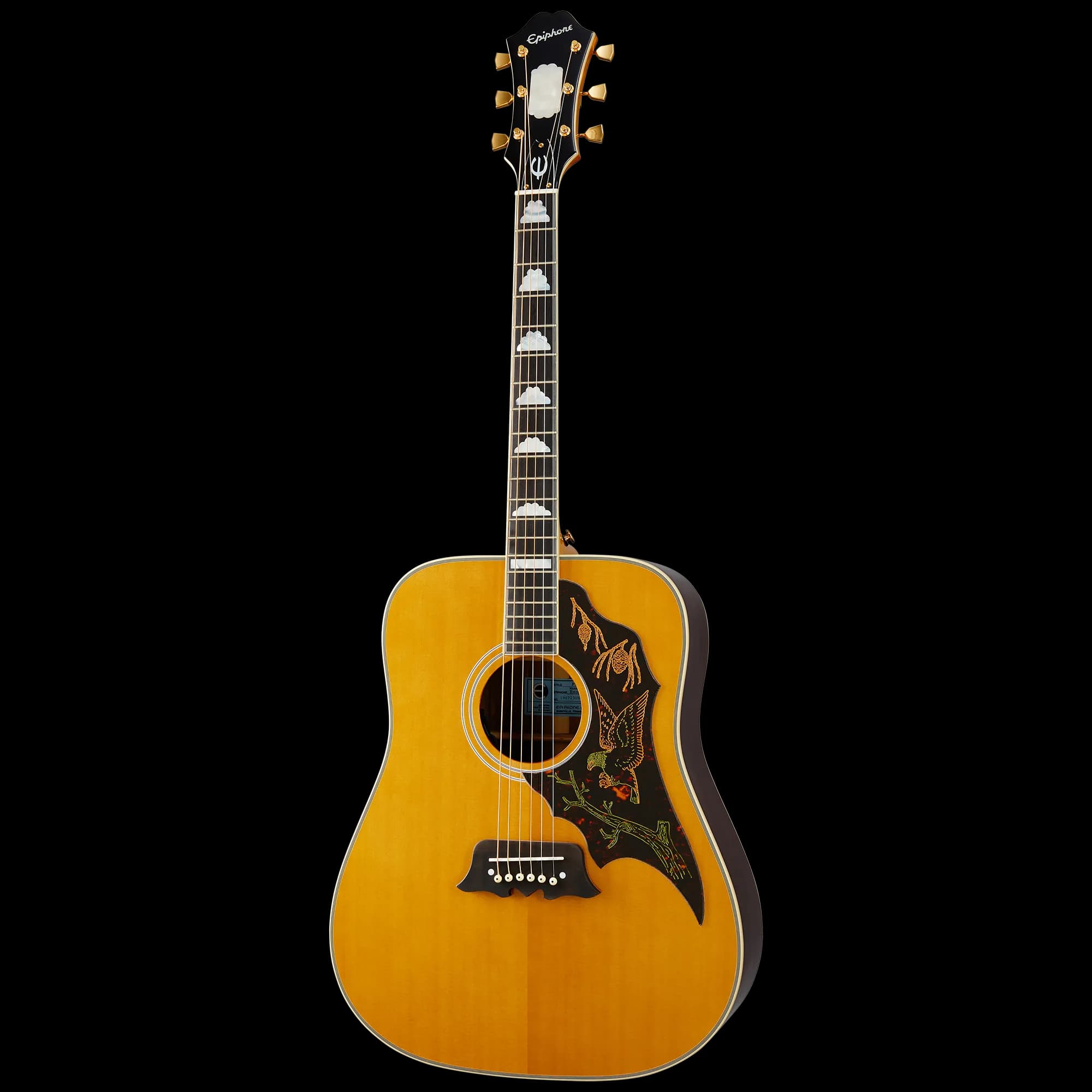 Epiphone Masterbilt Excellente, Antique Natural Aged — photo 3