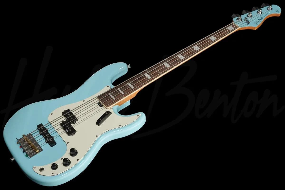 Harley Benton MV-4PJ Daphne Blue — photo 8