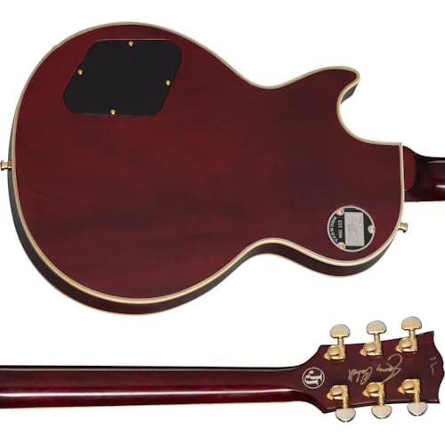 Gibson Les Paul Custom Jerry Cantrell "Wino," Light Aged, Wine Red — photo 6