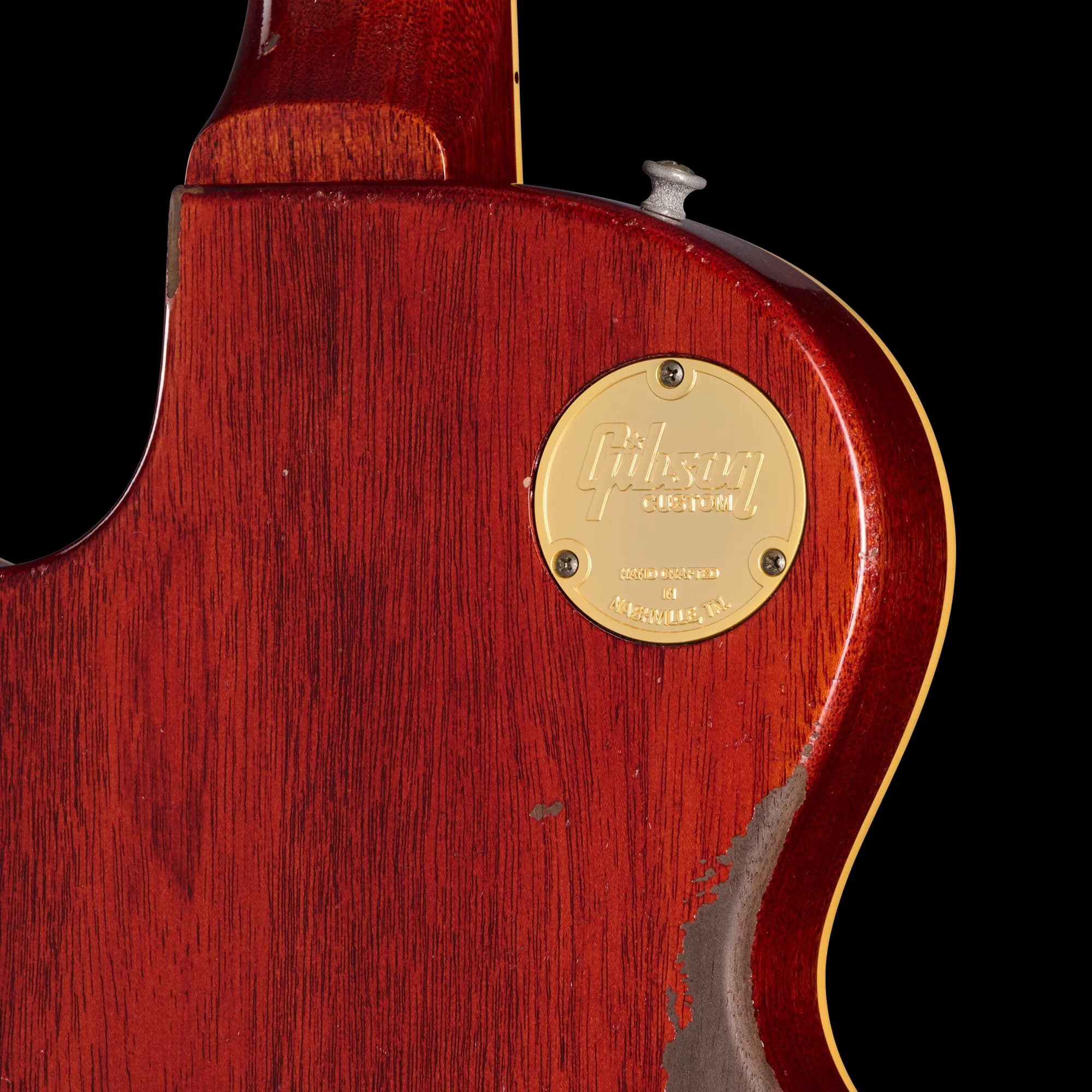 Gibson 1959 Les Paul Standard Reissue Limited Edition Murphy Lab Aged With Brazilian Rosewood, Tom's Dark Burst — photo 7