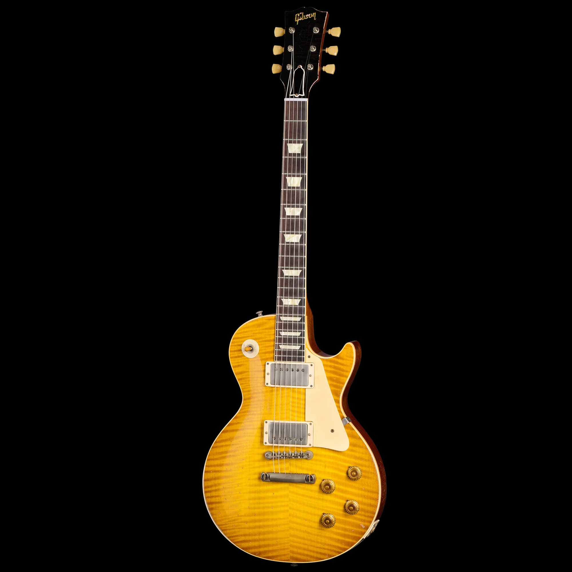 Gibson 1959 Les Paul Standard Reissue Limited Edition Murphy Lab Aged With Brazilian Rosewood, Tom's Lemon Burst — photo 3