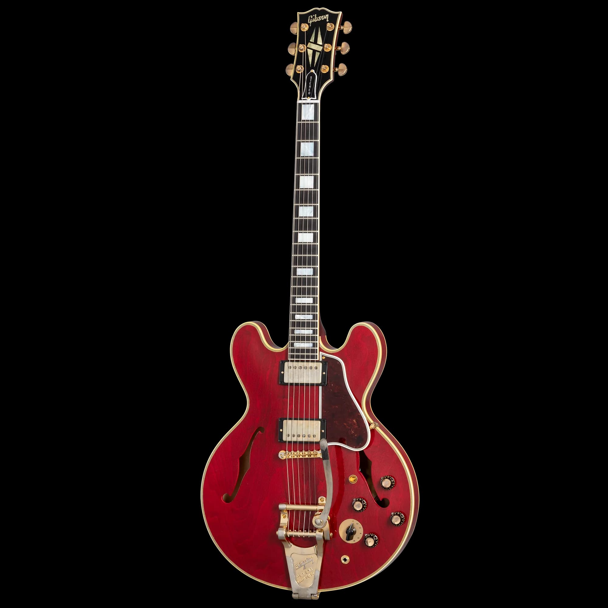 Gibson Noel Gallagher 1960 ES-355, 60s Cherry Murphy Lab Aged — photo 2