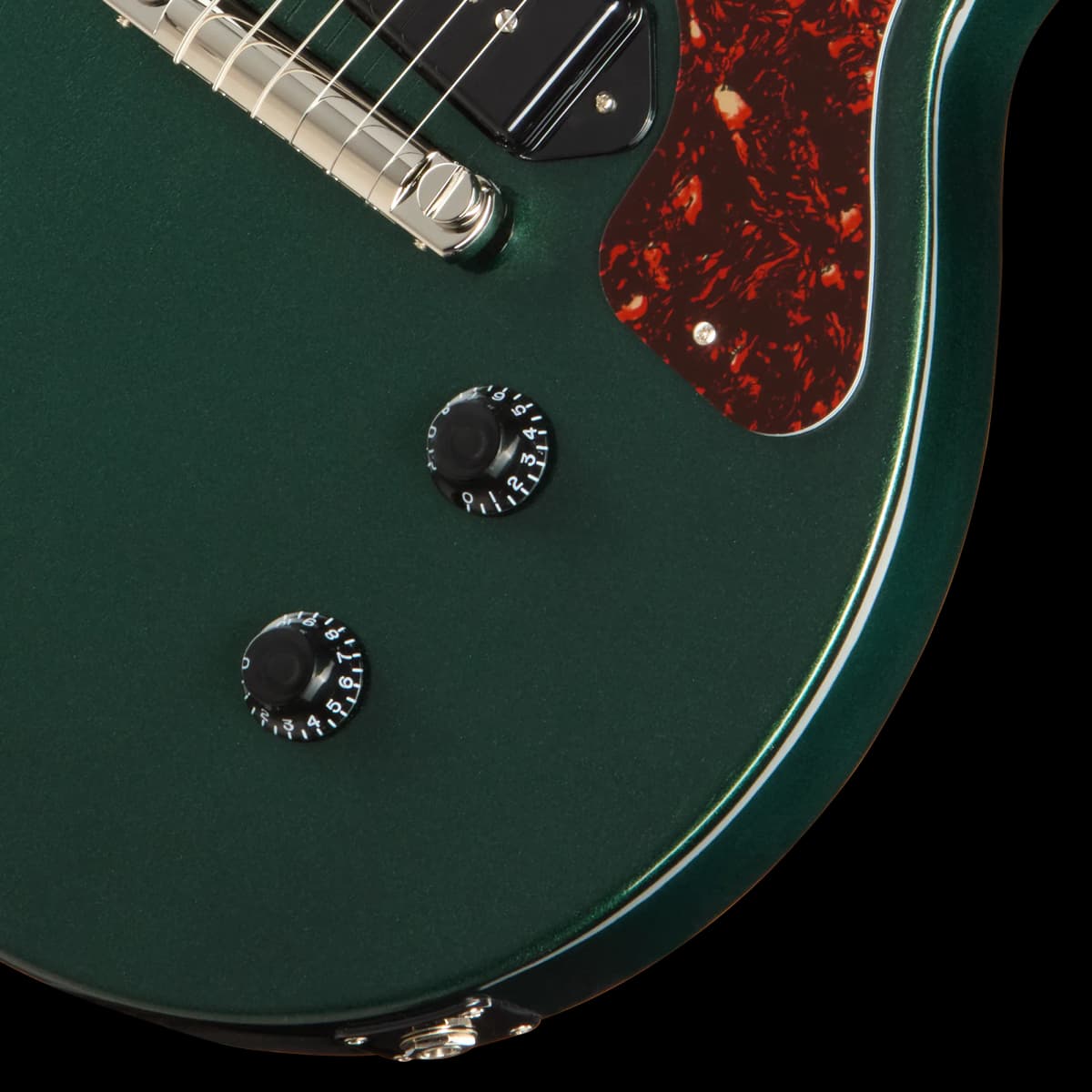 Gibson Les Paul Junior Double Cut, British Racing Green, Exclusive — photo 7