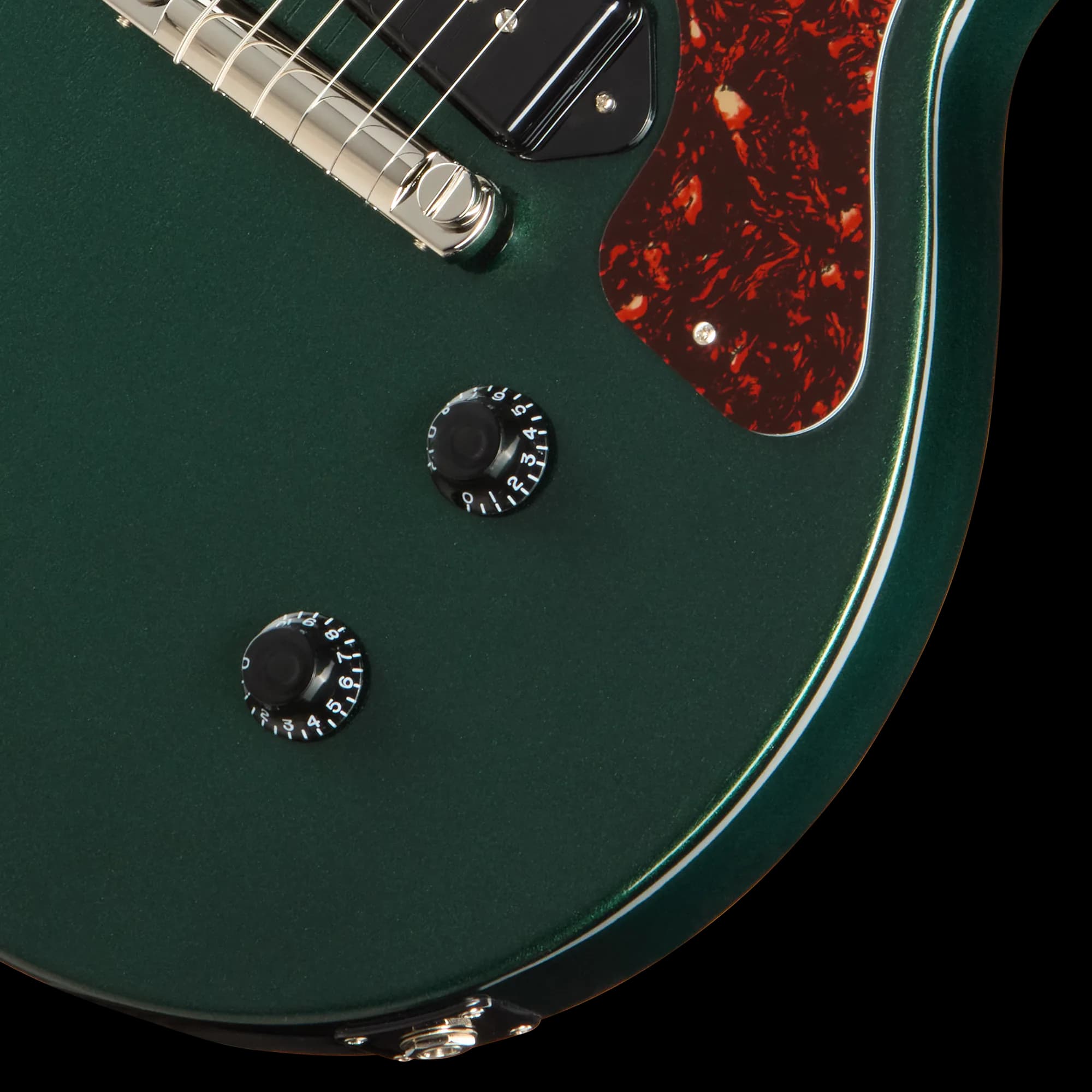 Gibson Les Paul Junior Double Cut, British Racing Green, Exclusive — photo 7