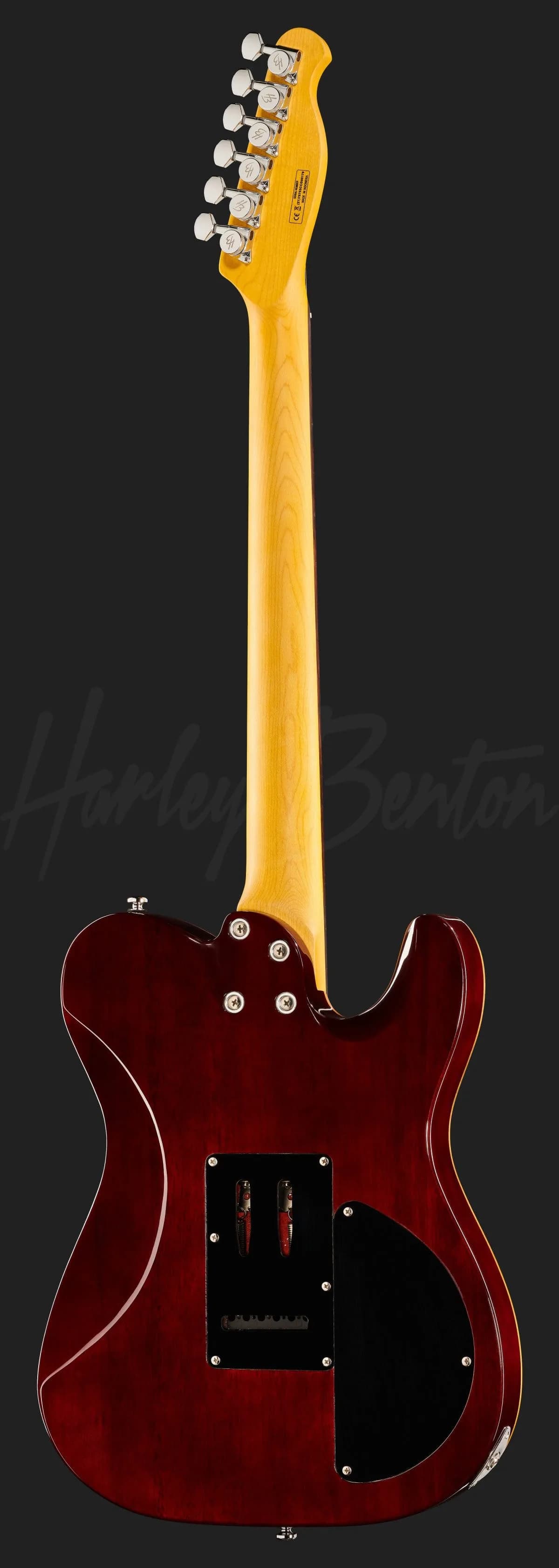 Harley Benton Fusion-T HH LH EB BK — photo 3