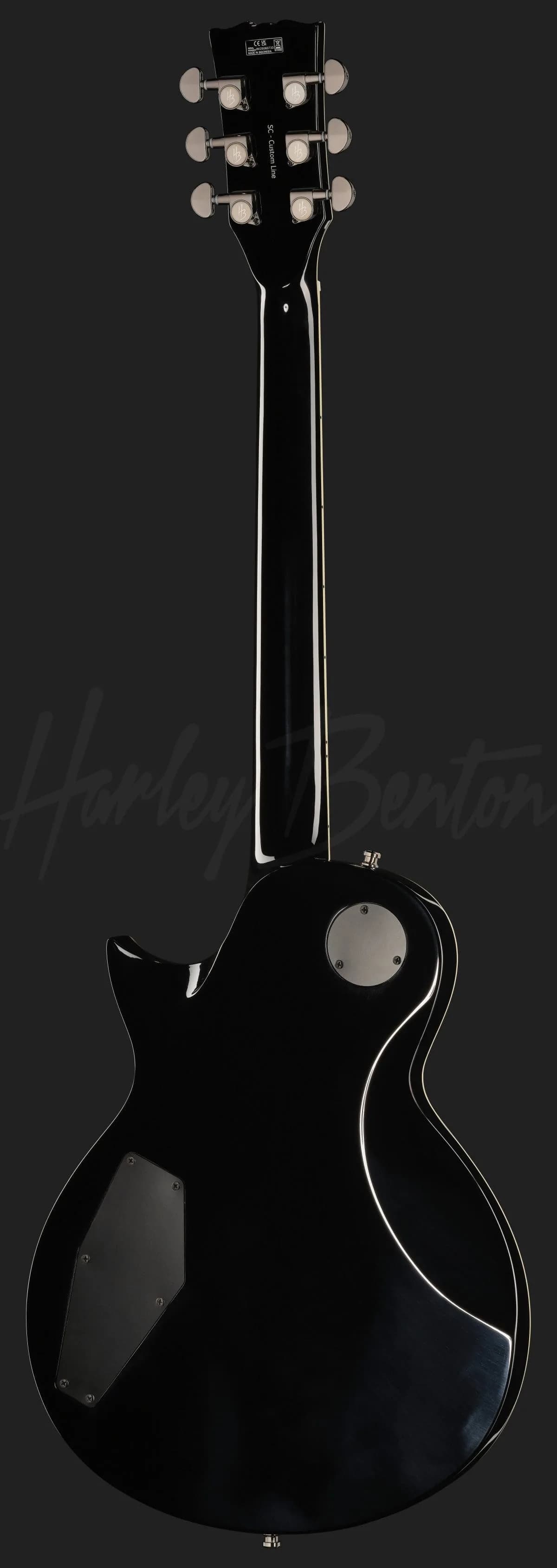 Harley Benton SC-Custom III Quilt Midnight — photo 3