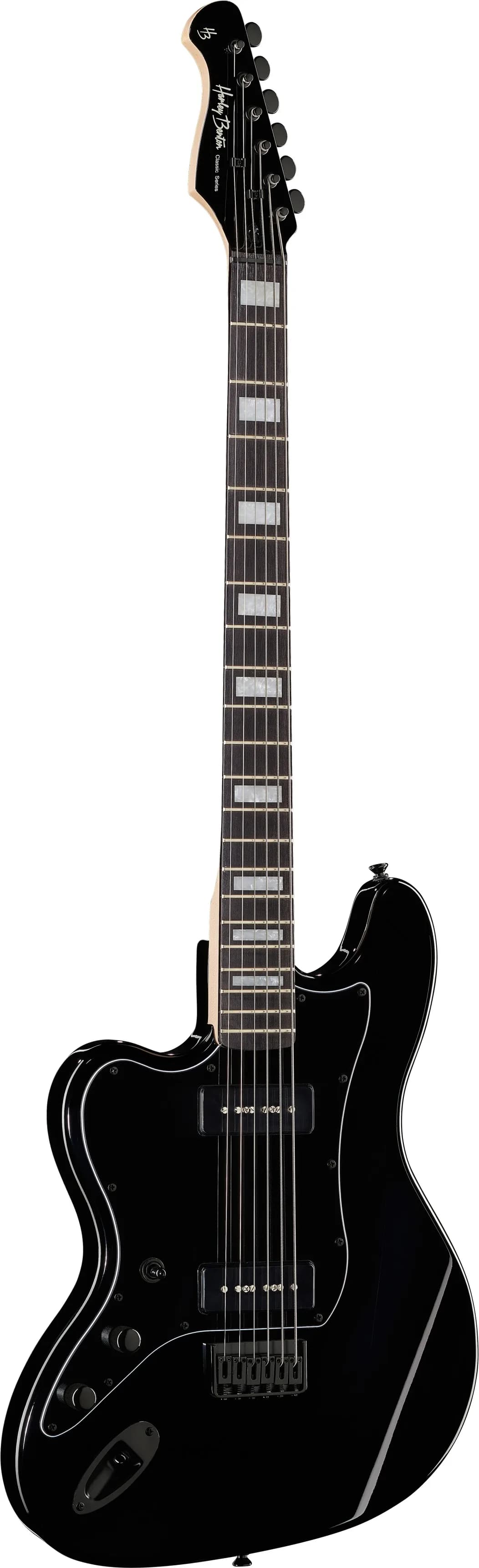 Harley Benton JA-Baritone LH BK — photo 2