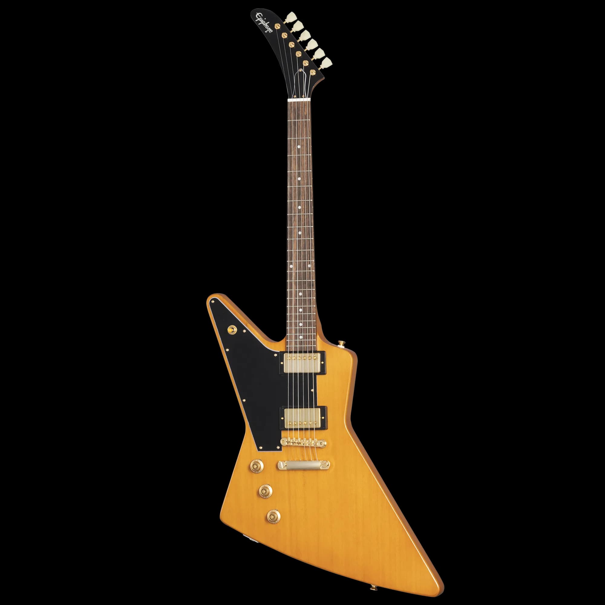Epiphone IGC 1958 Korina Explorer, Left Handed, Aged Natural, Exclusive — photo 3