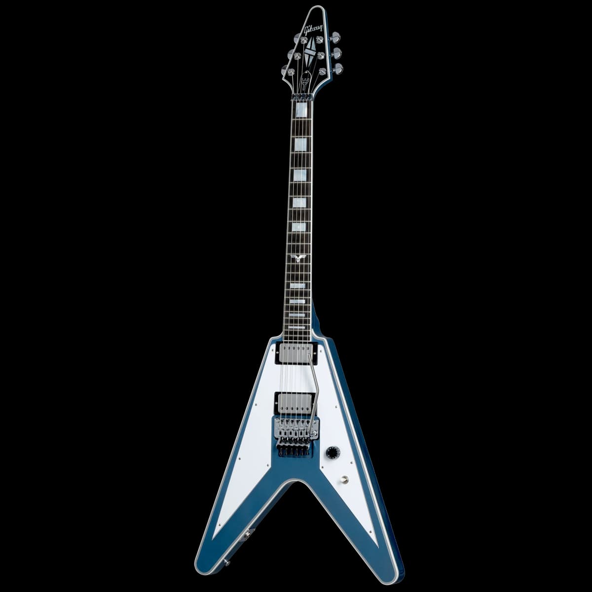 Gibson Richie Faulkner Flying V Custom, Pelham Blue