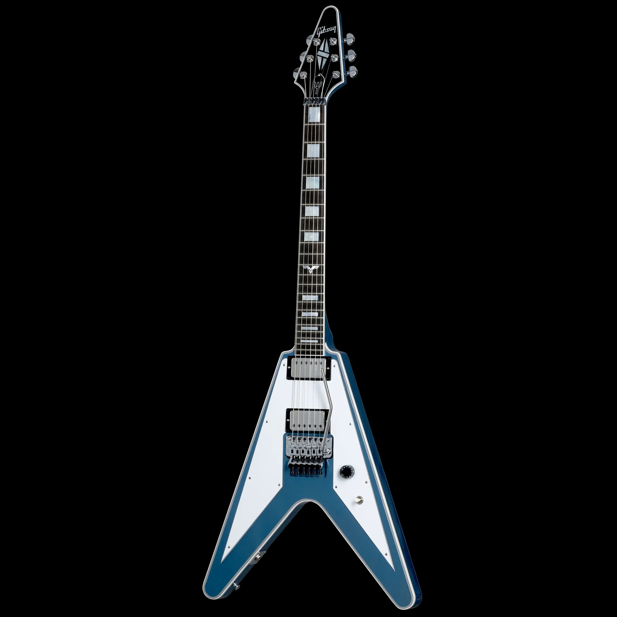 Gibson Richie Faulkner Flying V Custom, Pelham Blue