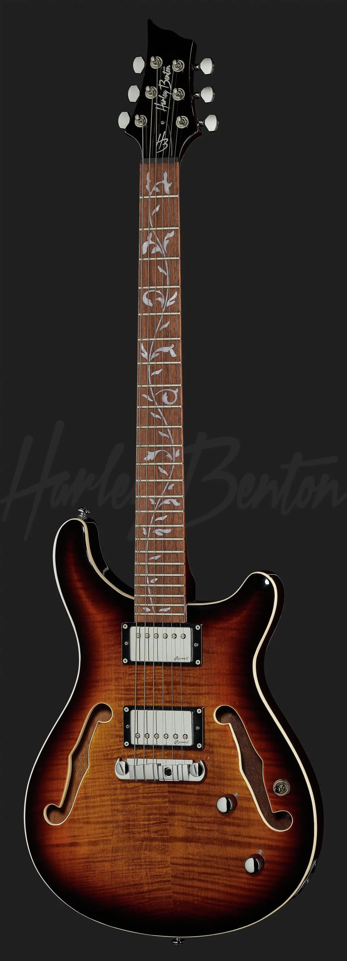 Harley Benton CST-24HB TOL Tobacco Flame — photo 2