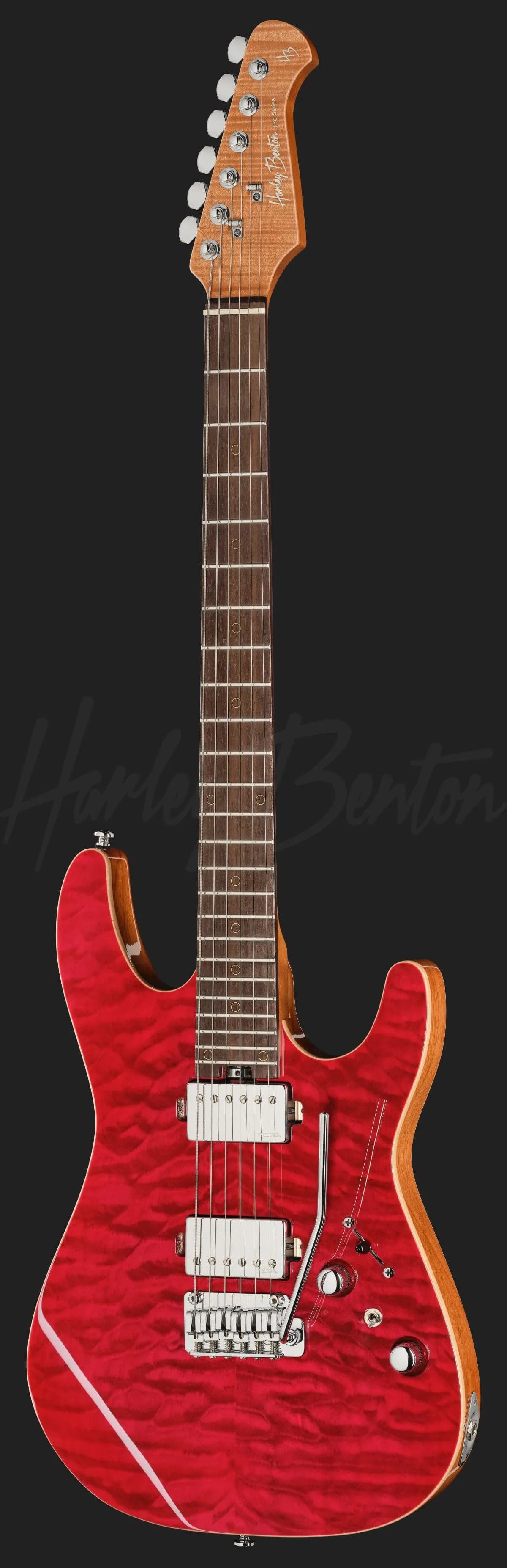 Harley Benton Fusion-IV HH RW QRG — photo 2