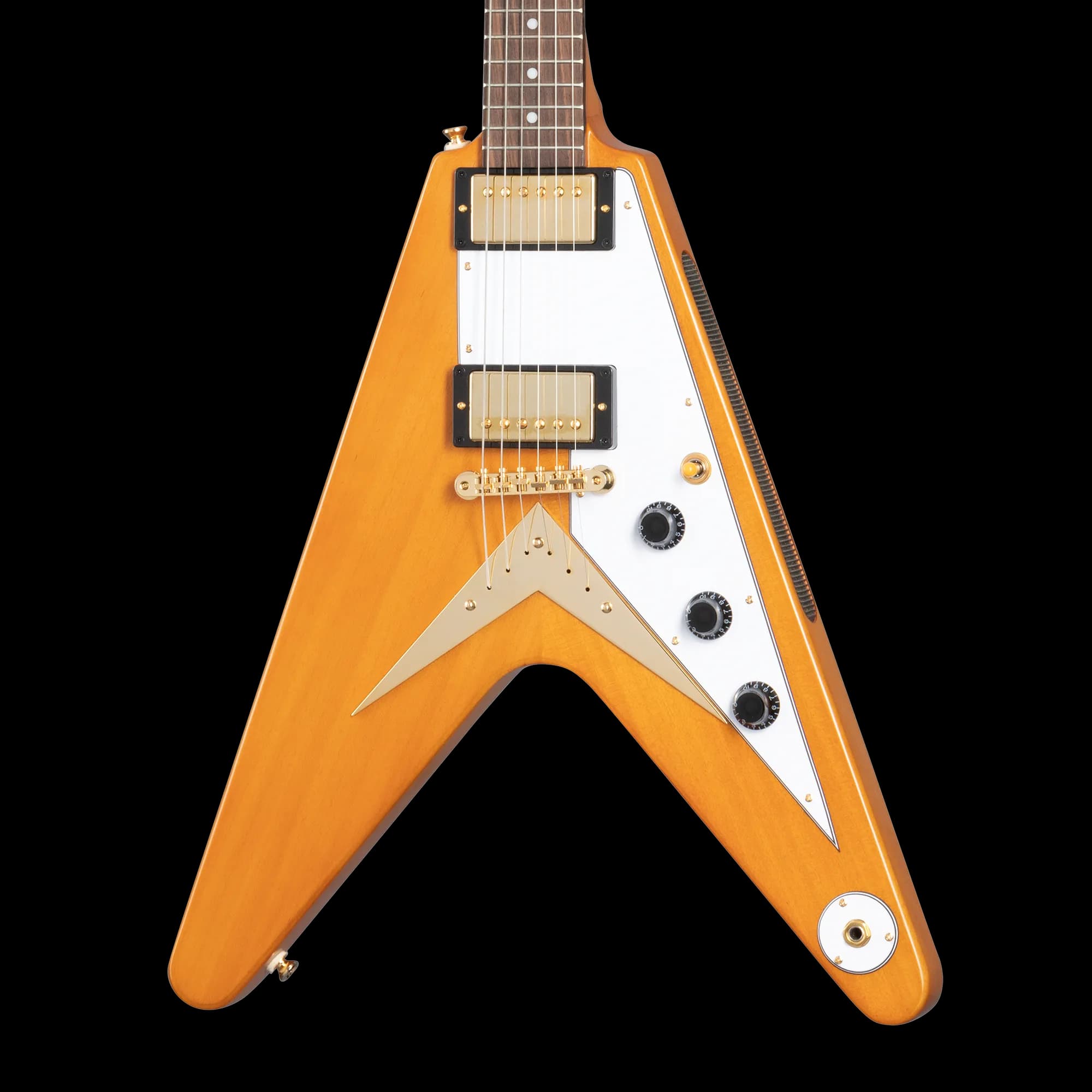 Epiphone IGC 1958 Korina Flying V, Aged Natural