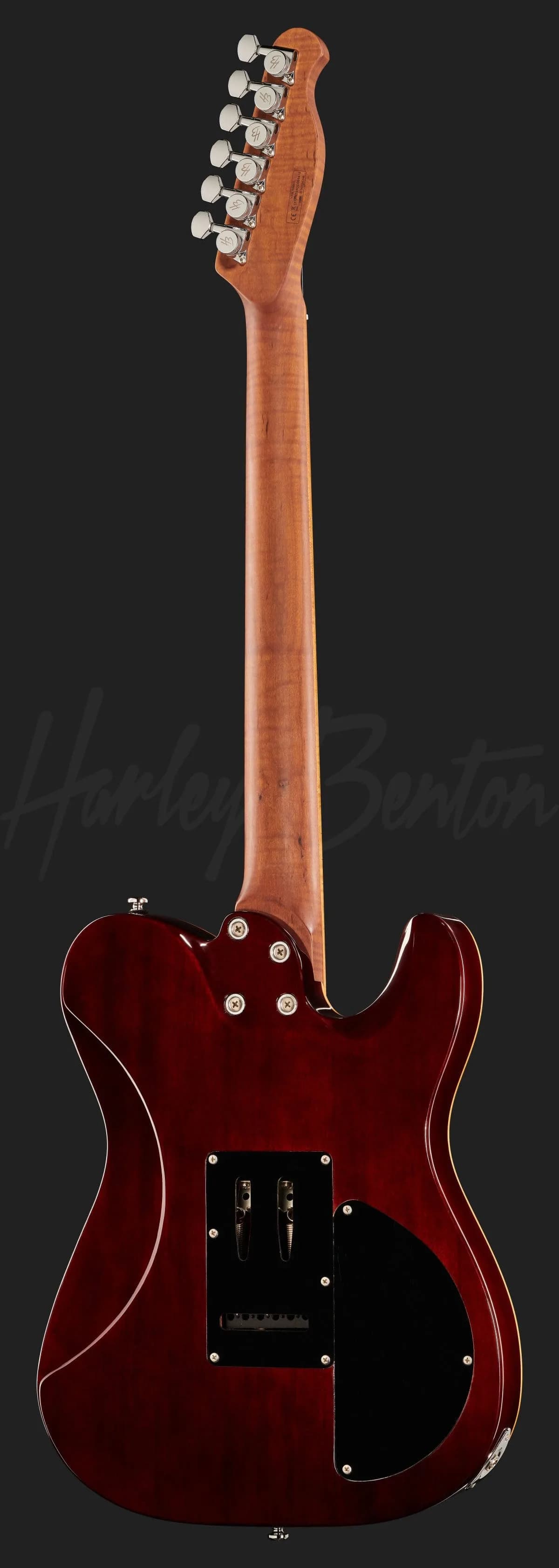 Harley Benton Fusion-T HH LH Roasted FNT — photo 3